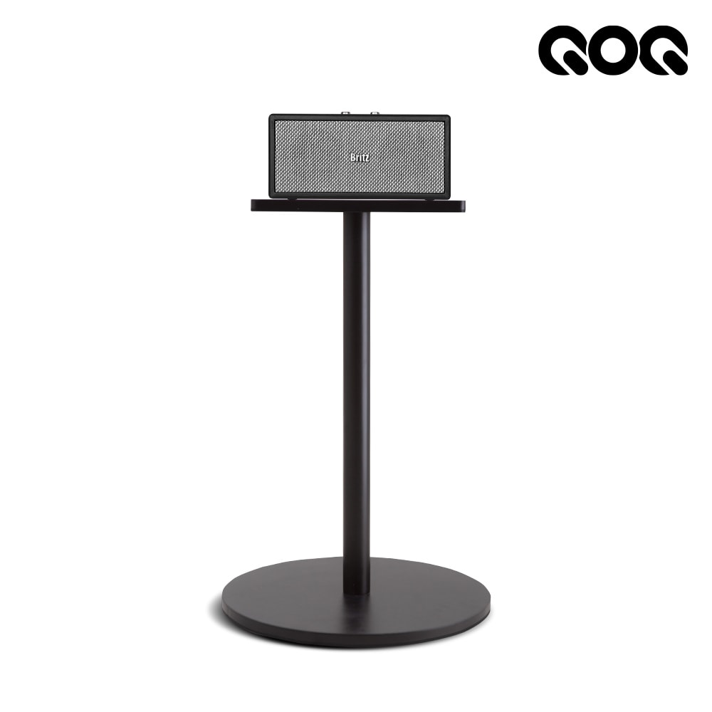 QOQ 원목 스피커 스탠드 우드 거치대 마샬 스탠모어 액톤 브리츠 우퍼 받침대 높이 60cm