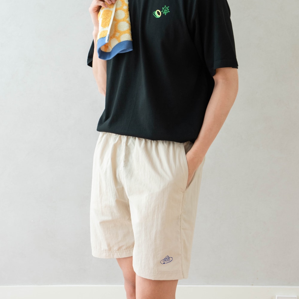 제주 버킷 반바지 (베이지)