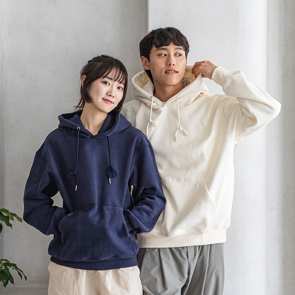 포레스트 후드티셔츠(크림)