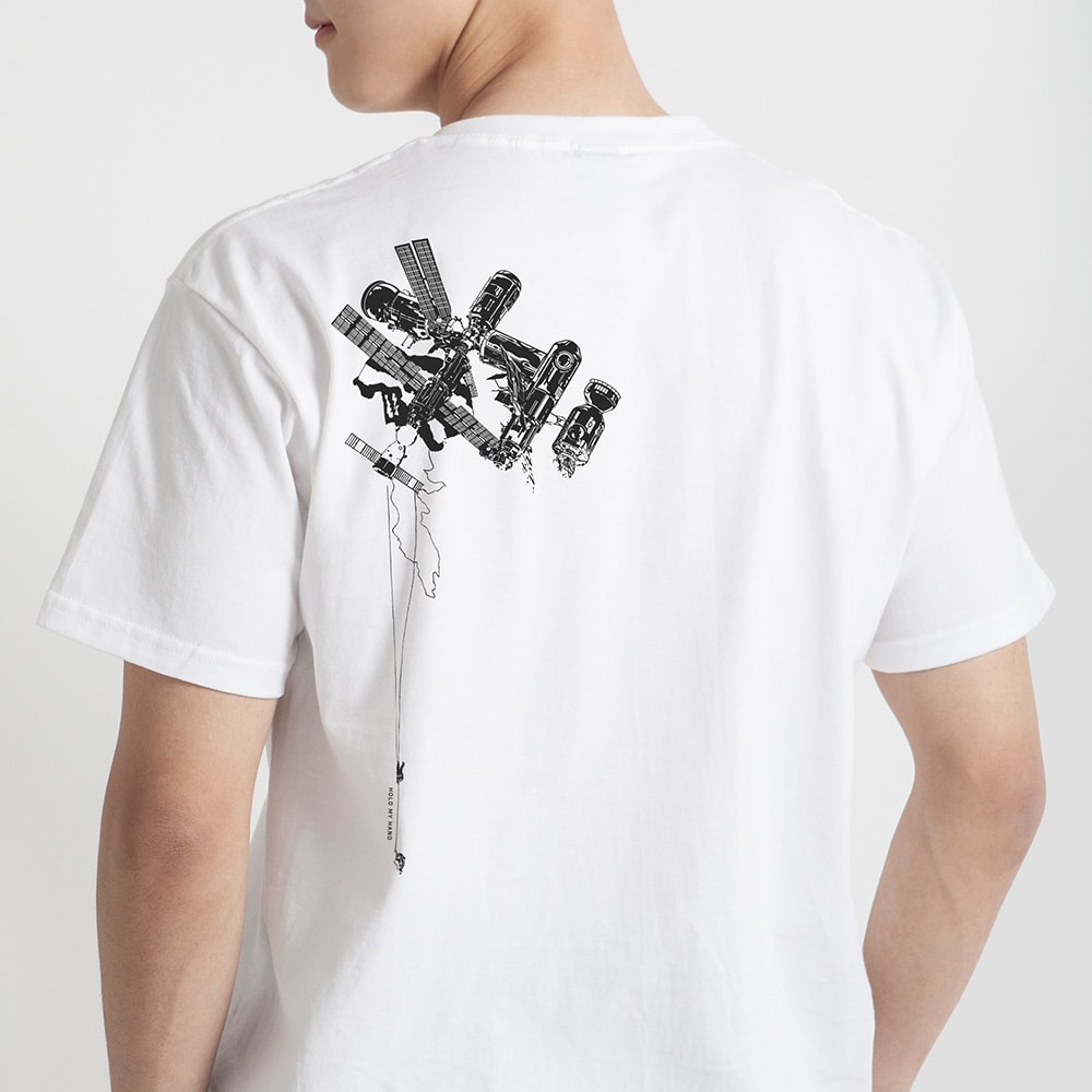 홀마핸 티셔츠(DESIGN2) 화이트
