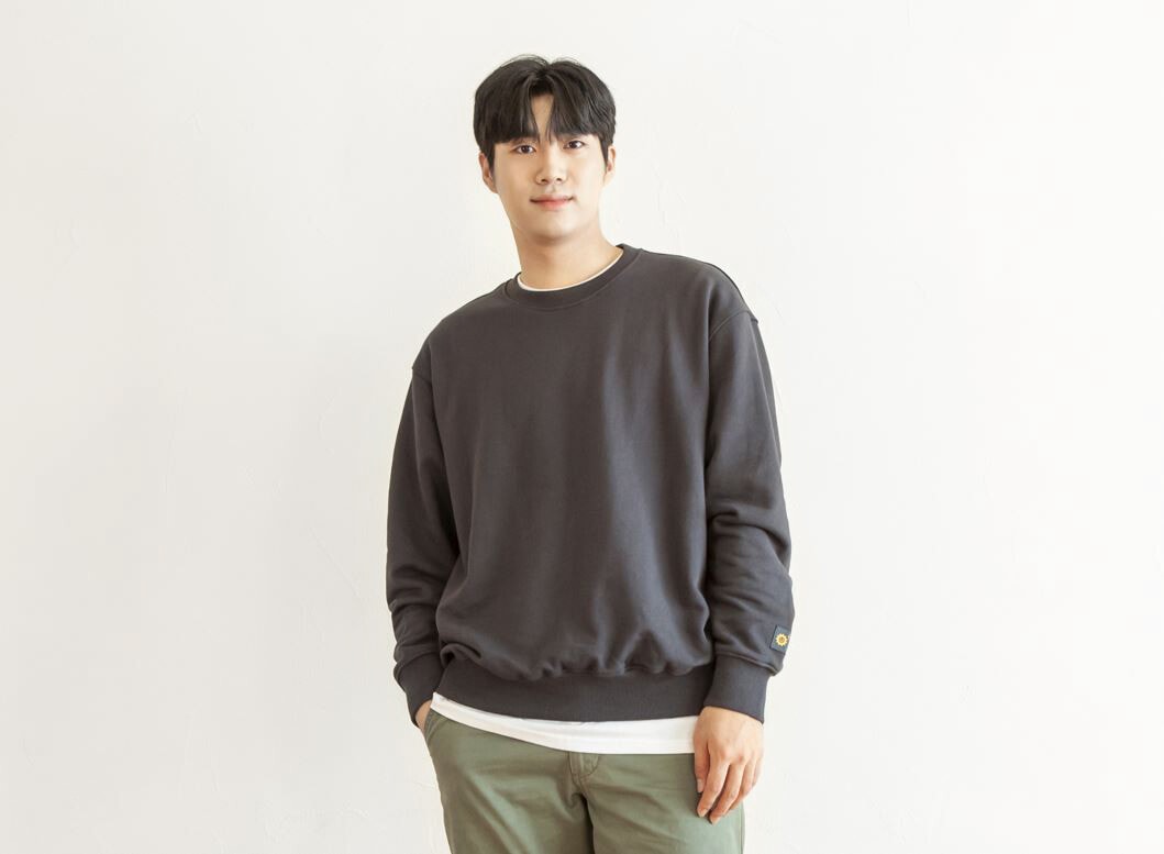 비또를 응원해 맨투맨 (차콜)
