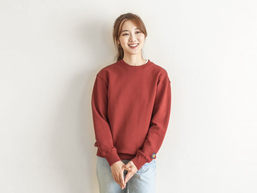비또를 응원해 맨투맨 (버건디)