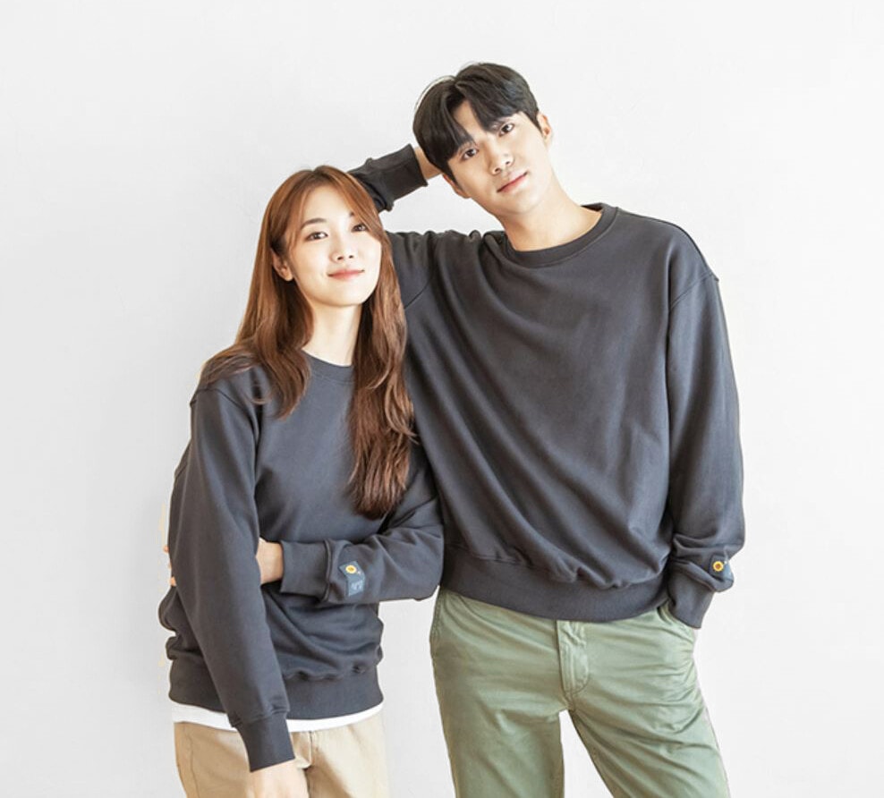 비또를 응원해 맨투맨 (차콜)