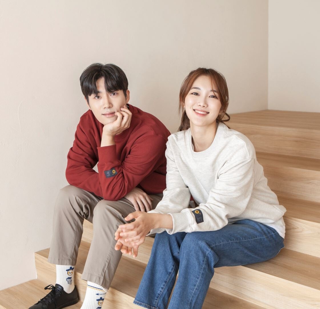 비또를 응원해 맨투맨 (버건디)