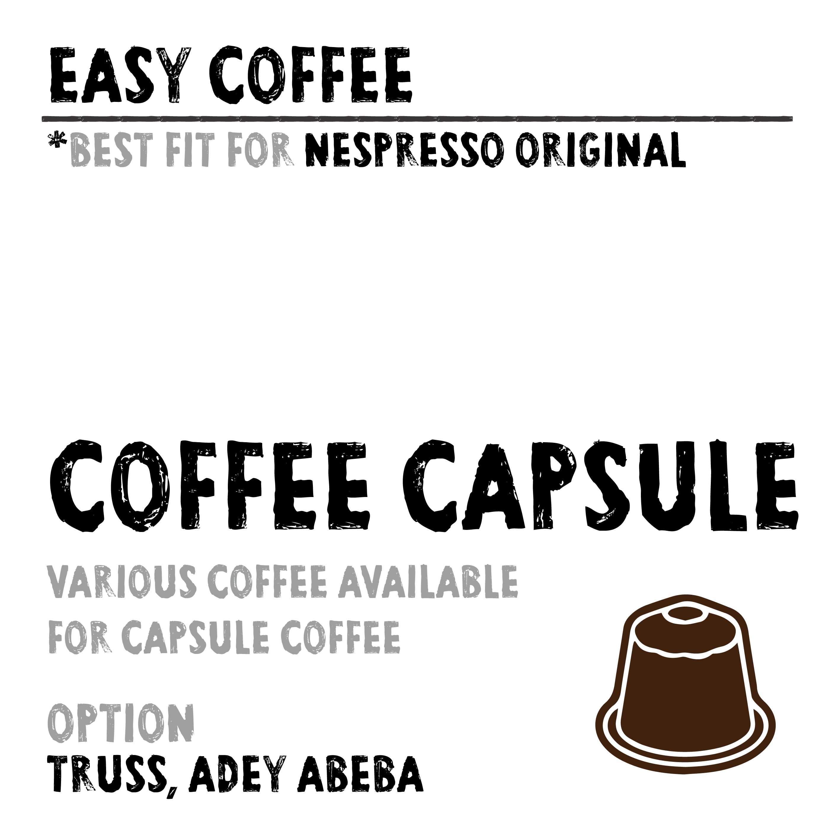 스트럿 커피 캡슐 [COFFEE CAPSULE]