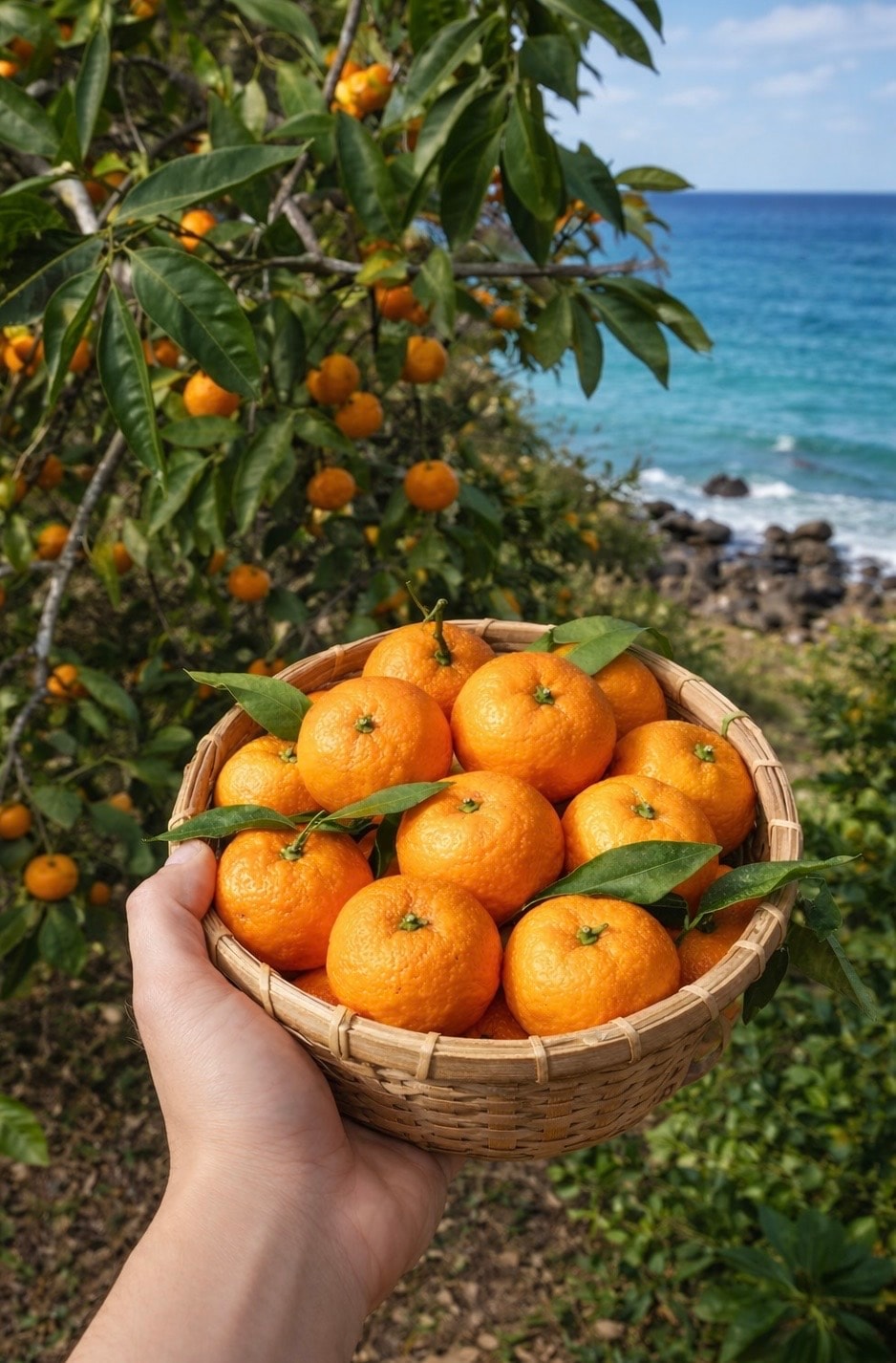 제주 천연암반수 한라산 하우스 귤
