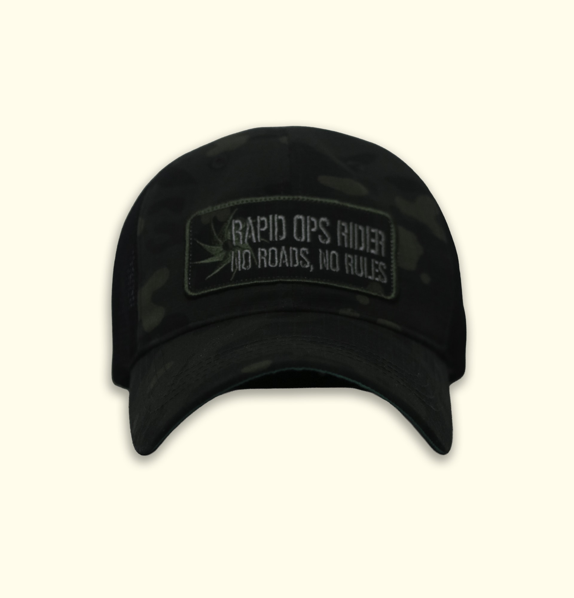 RAPID OPS MESH CAP BLAKC MULTICAM CAMO