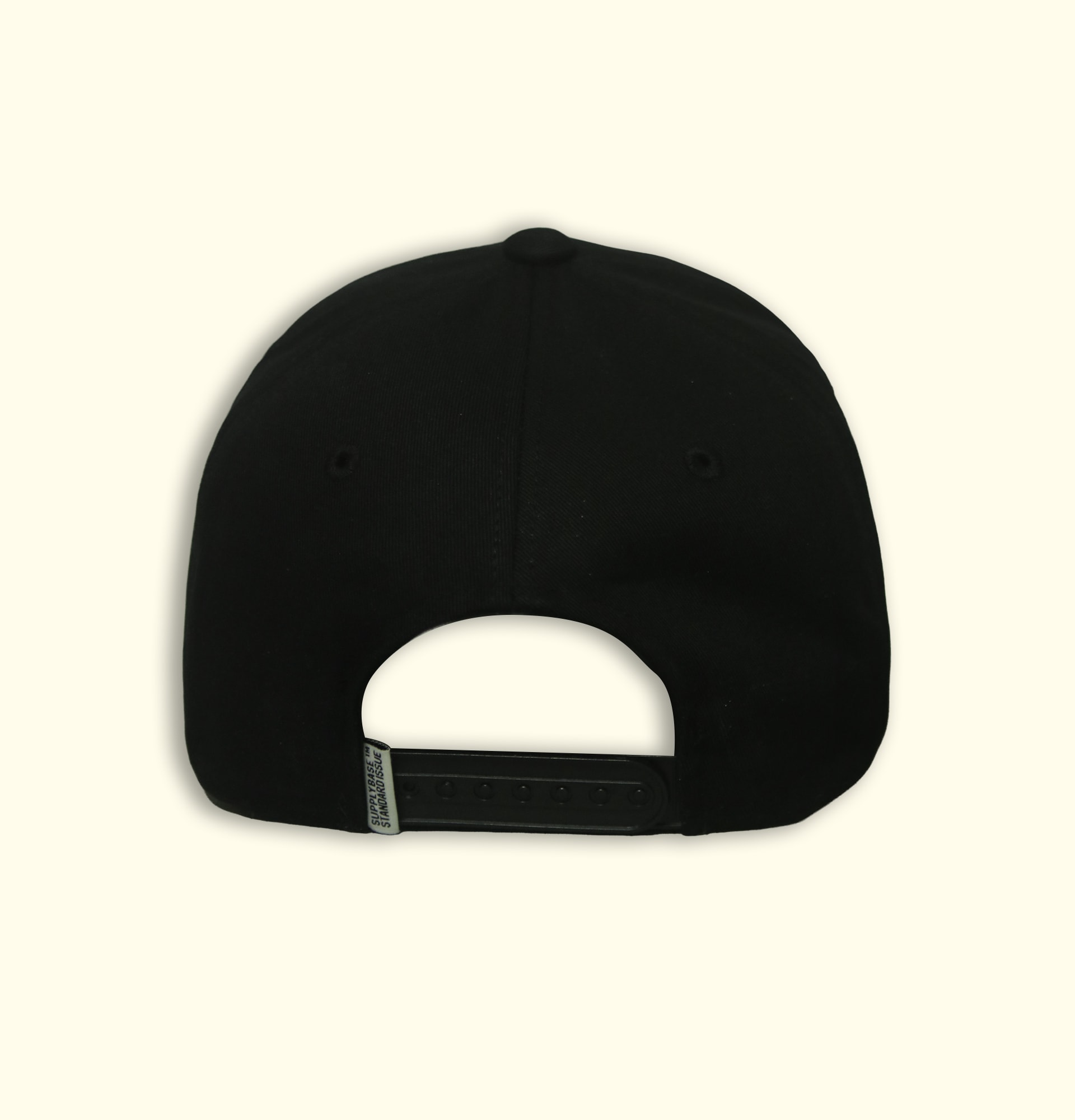 64TH AIRBORNE 5-PANEL TWILL CAP BLACK