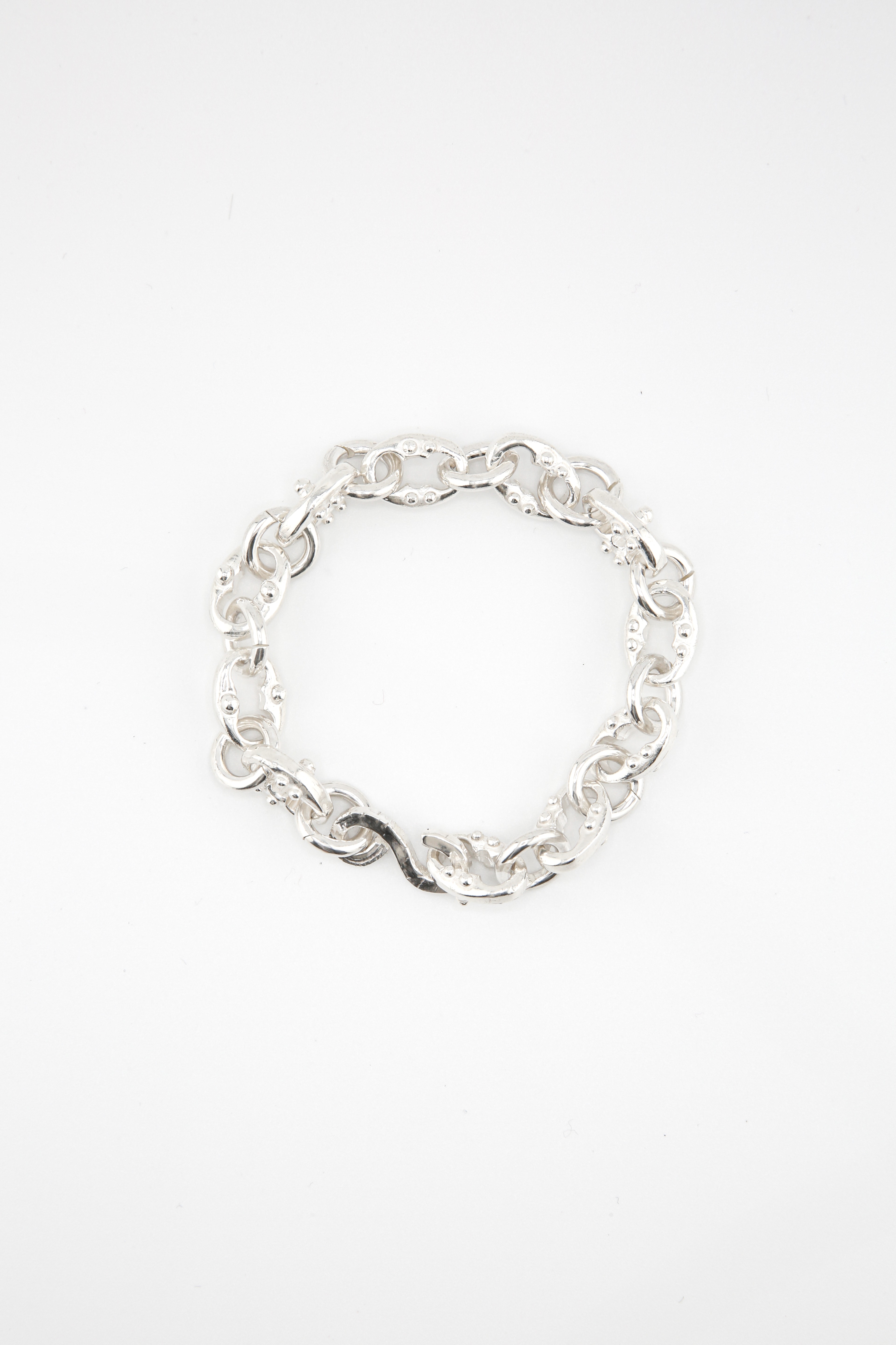 Ball point chain bracelet with hook