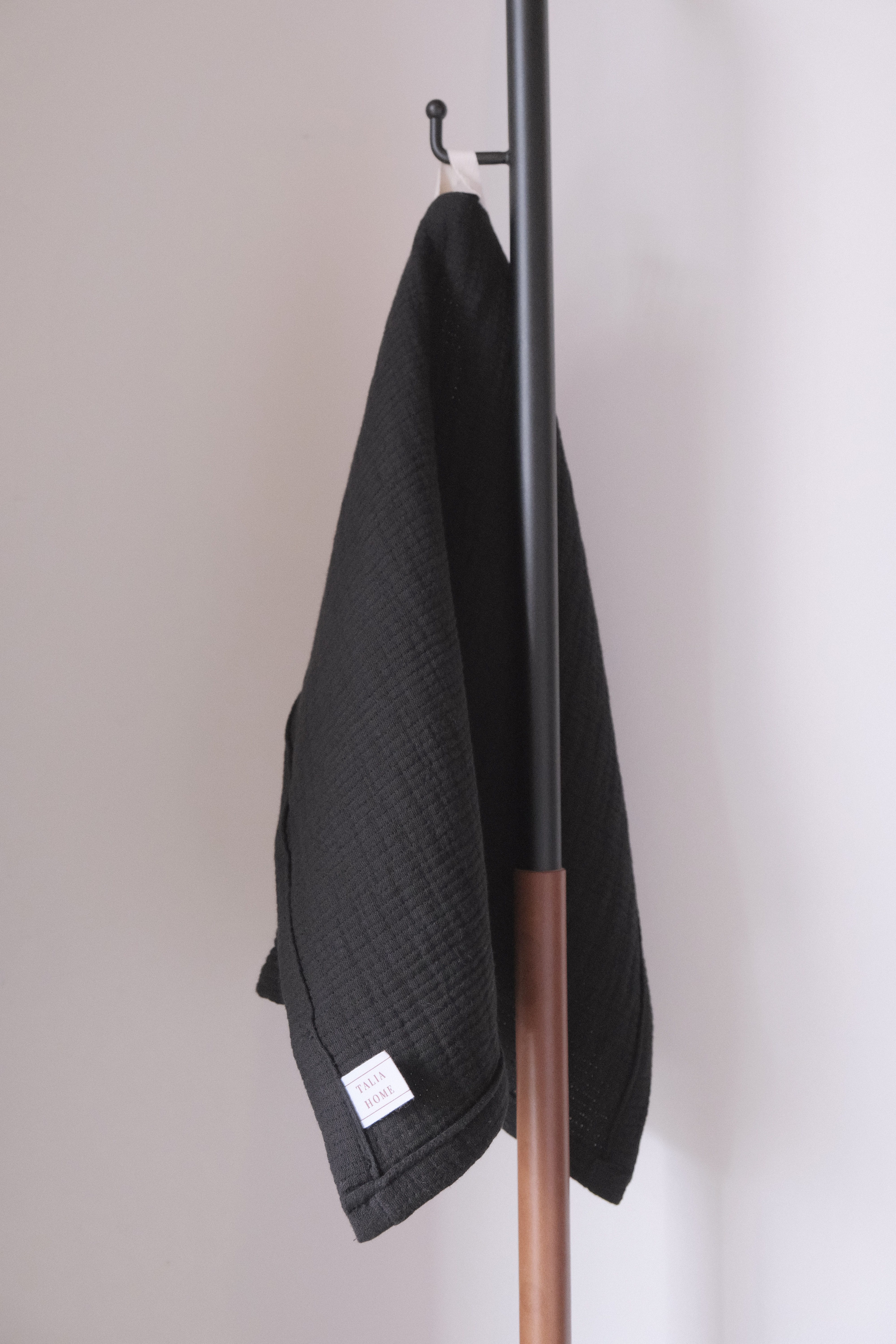 plain kitchen cloth (black)