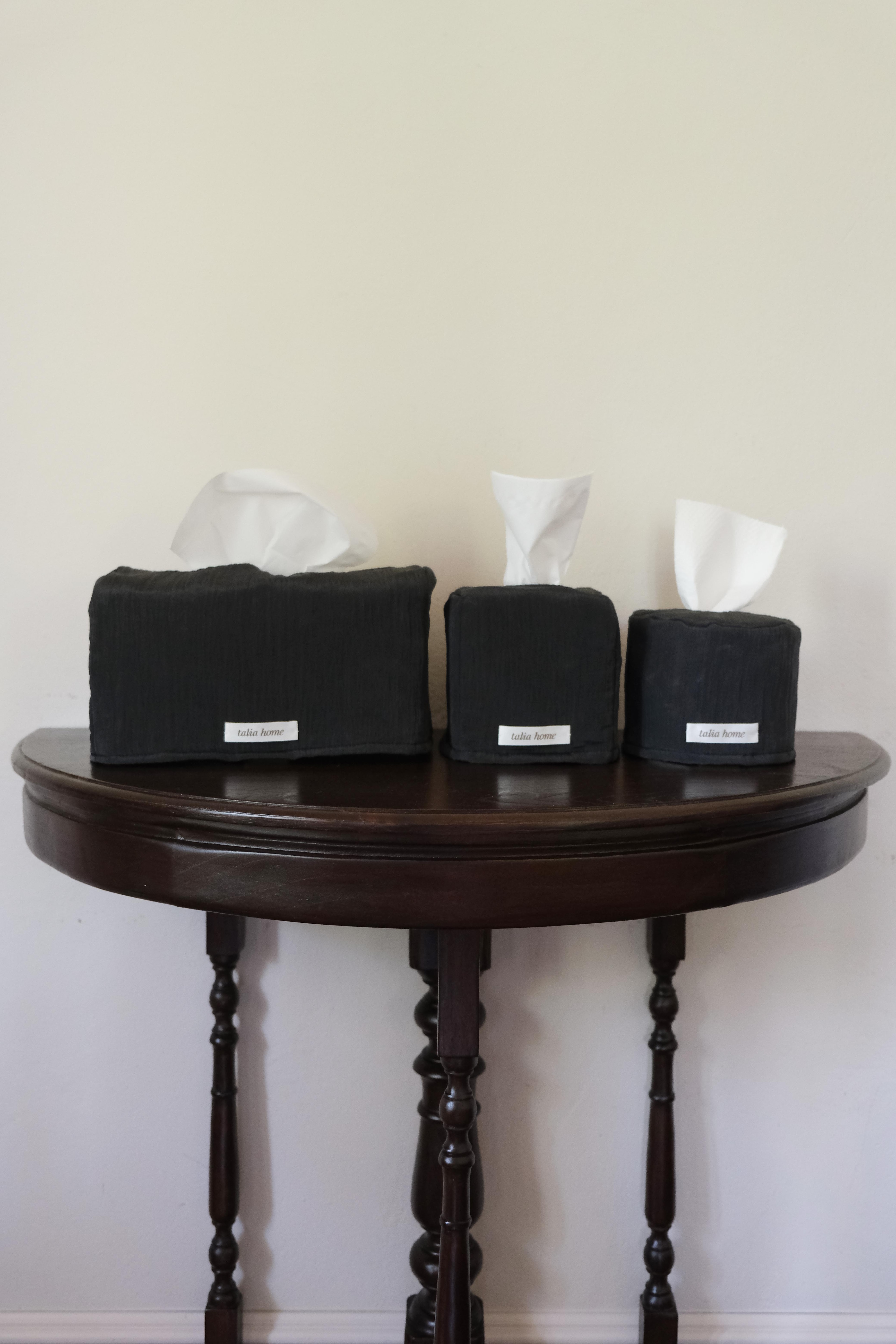 Ripple tissue case (black)