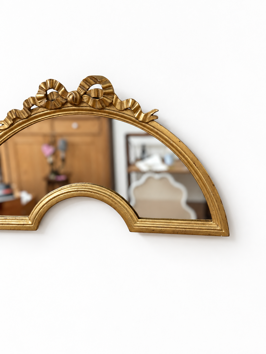 French Ribbon Arch Mirror