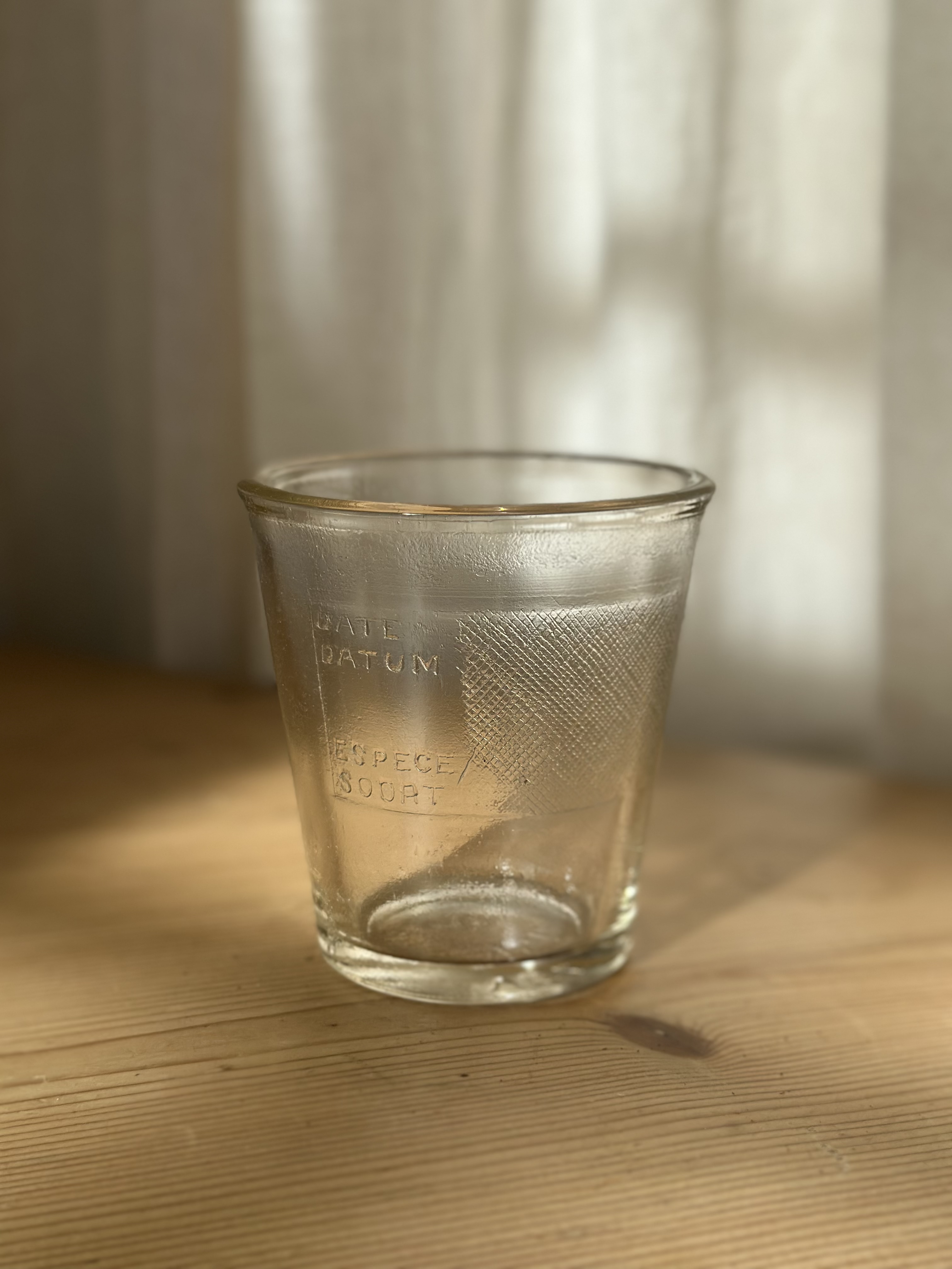 vintage French glass