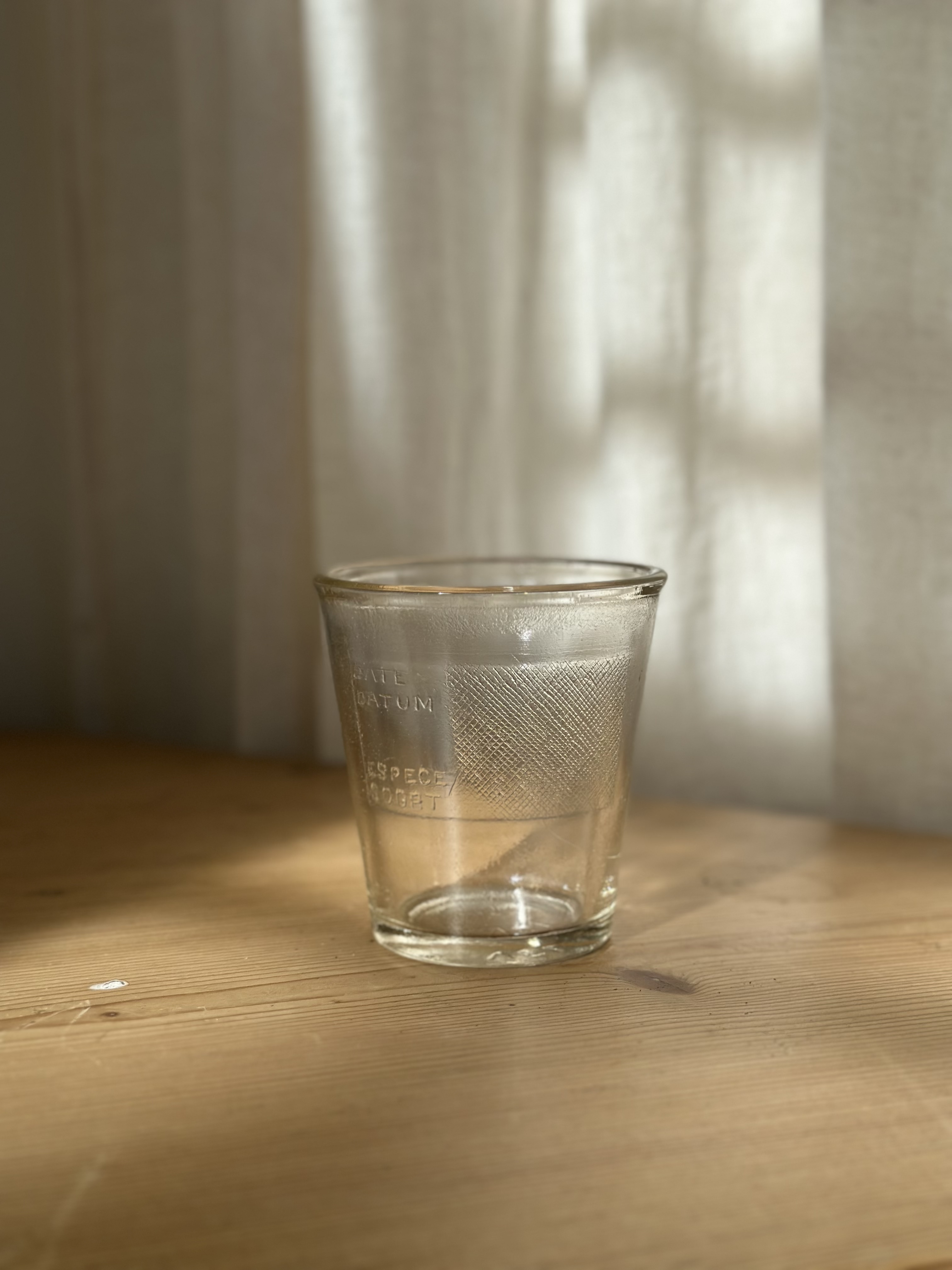 vintage French glass