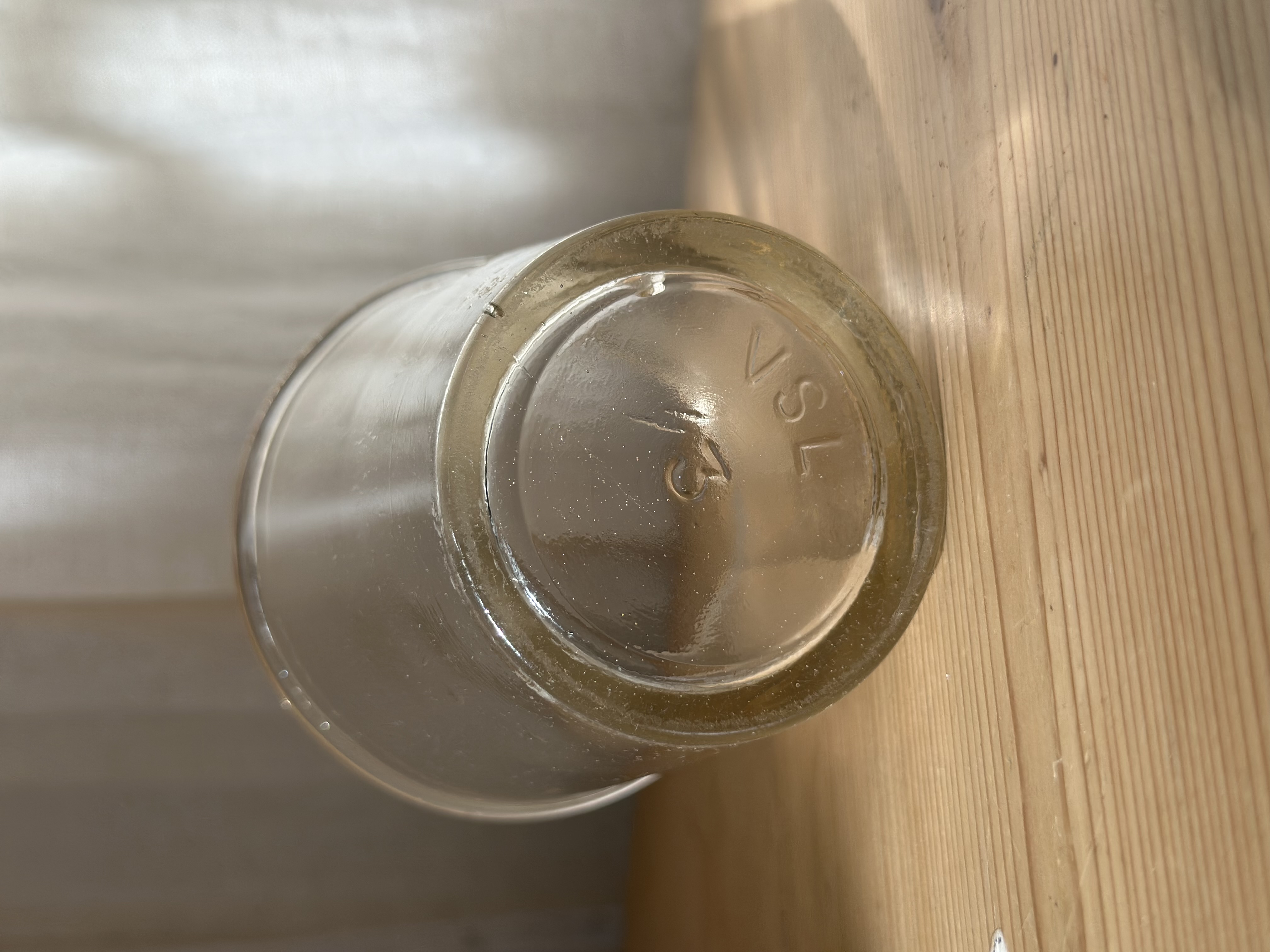vintage French glass
