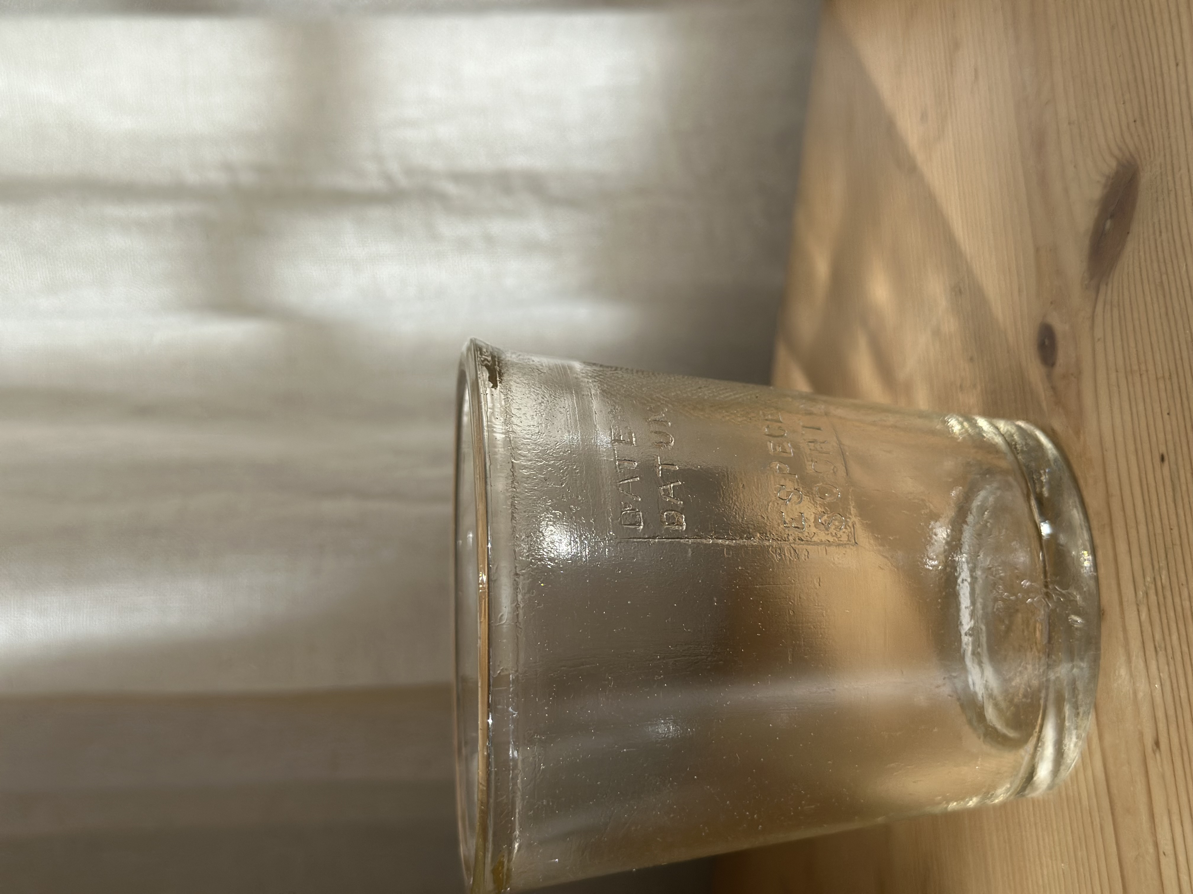 vintage French glass