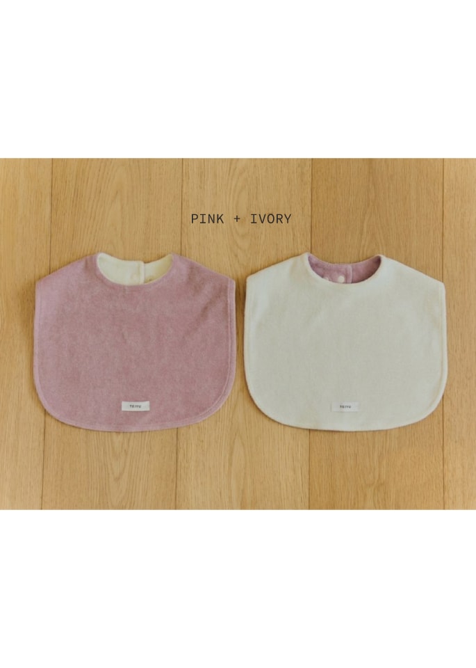 [Large] reversible terry bib (1 color)