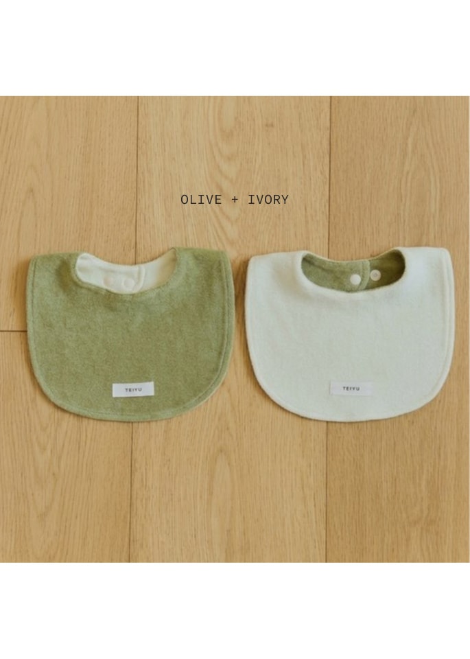 [Regular] reversible terry bib (5 colors)