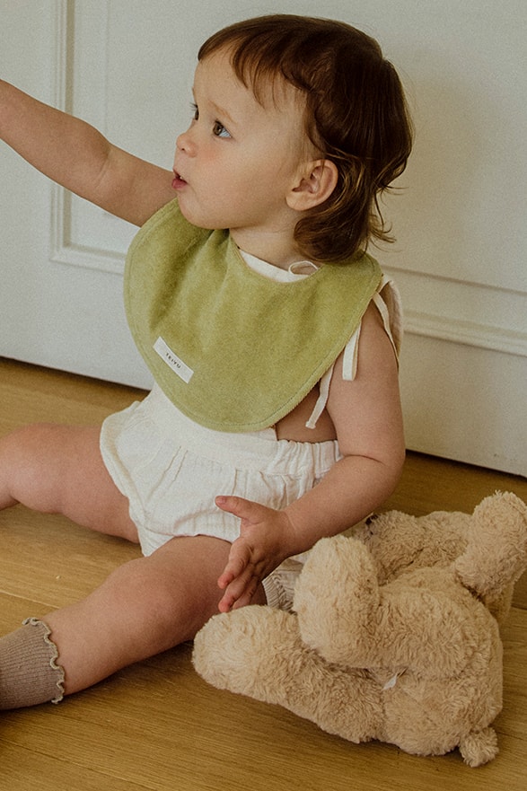 [Regular] reversible terry bib (5 colors)