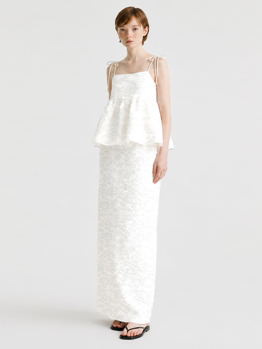 JQD Maxi Long Skirts_WH