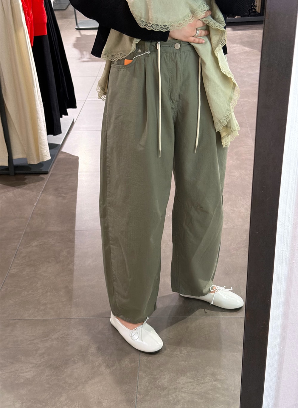 자가드 벌룬 팬츠 (2color)