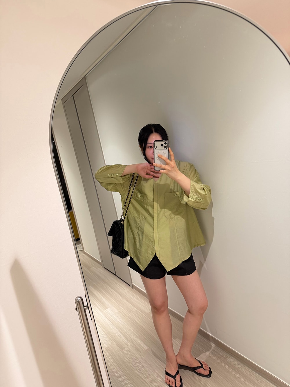 링클 셔츠 (2color)