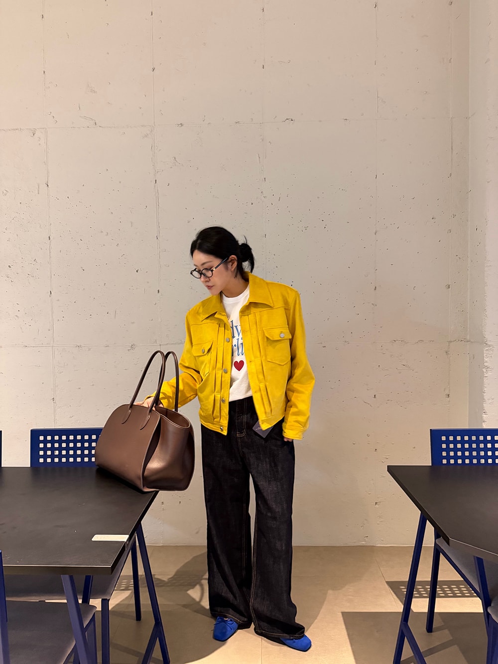 템퍼 생지 데님 (s-xl)