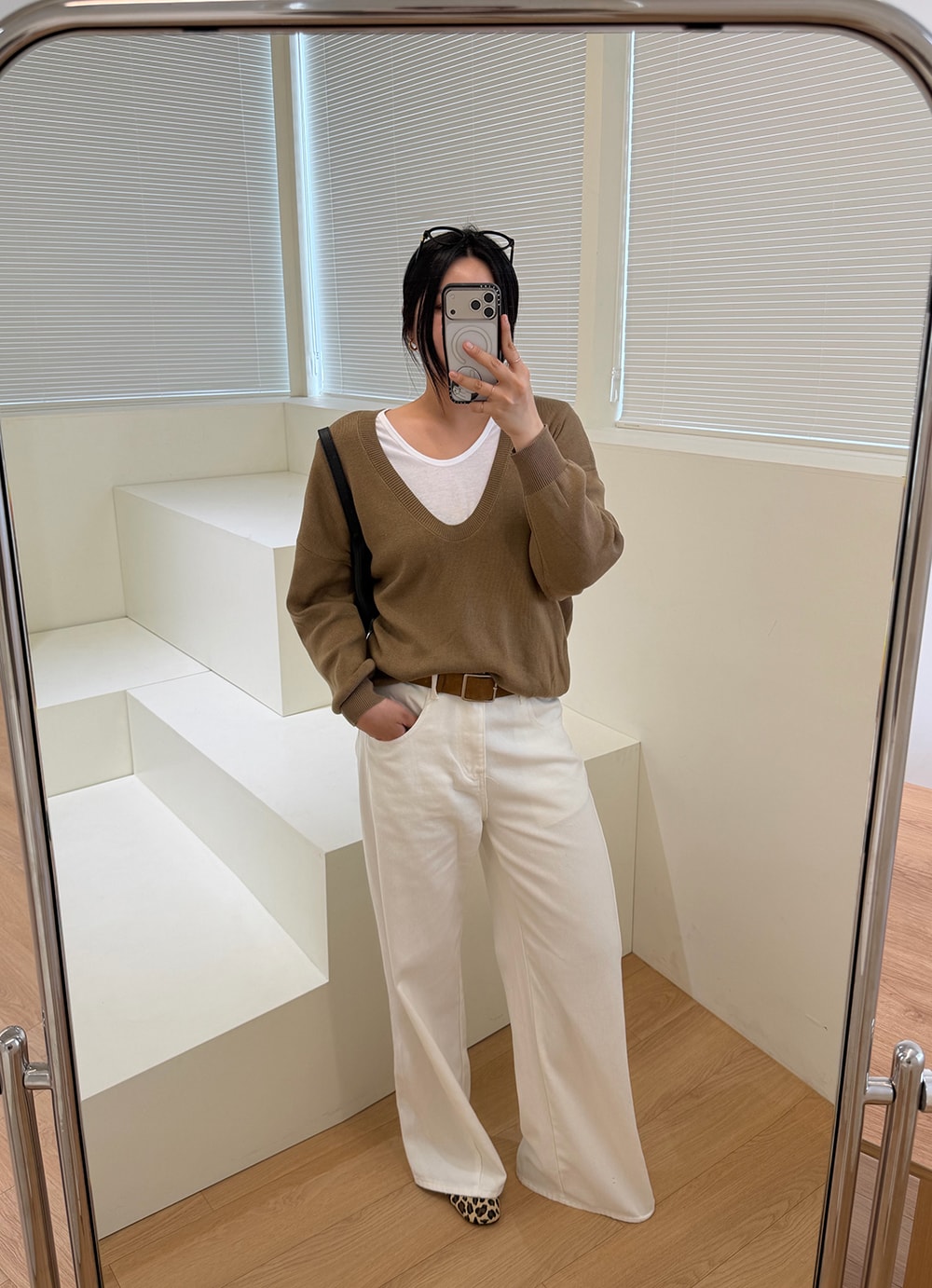 레그 와이드 팬츠 (3color-s m l xl)