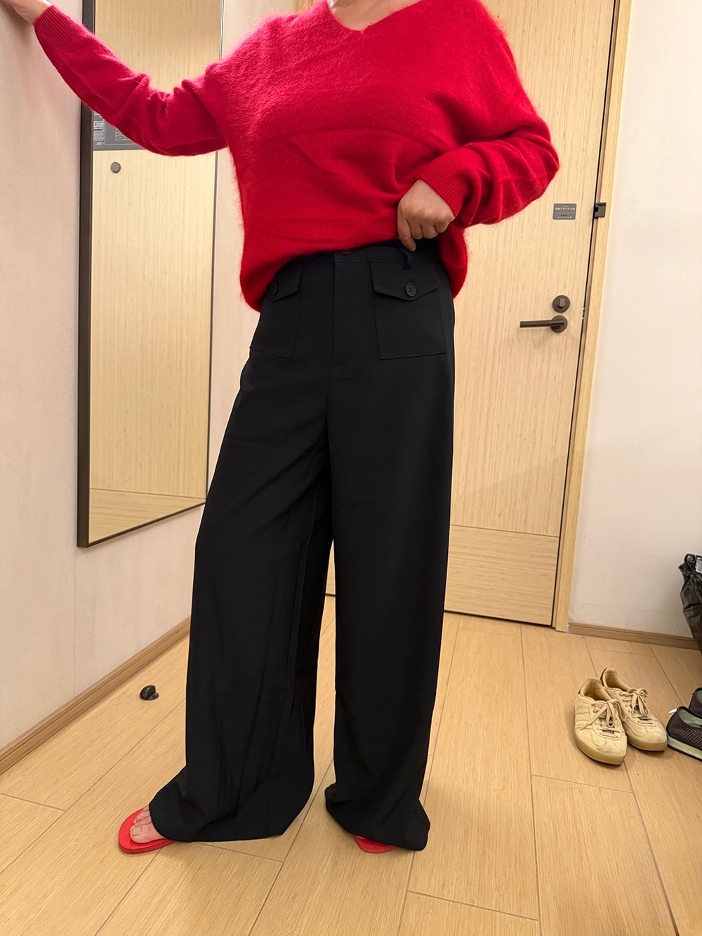 신지 슬랙스 (3color-m l xl)