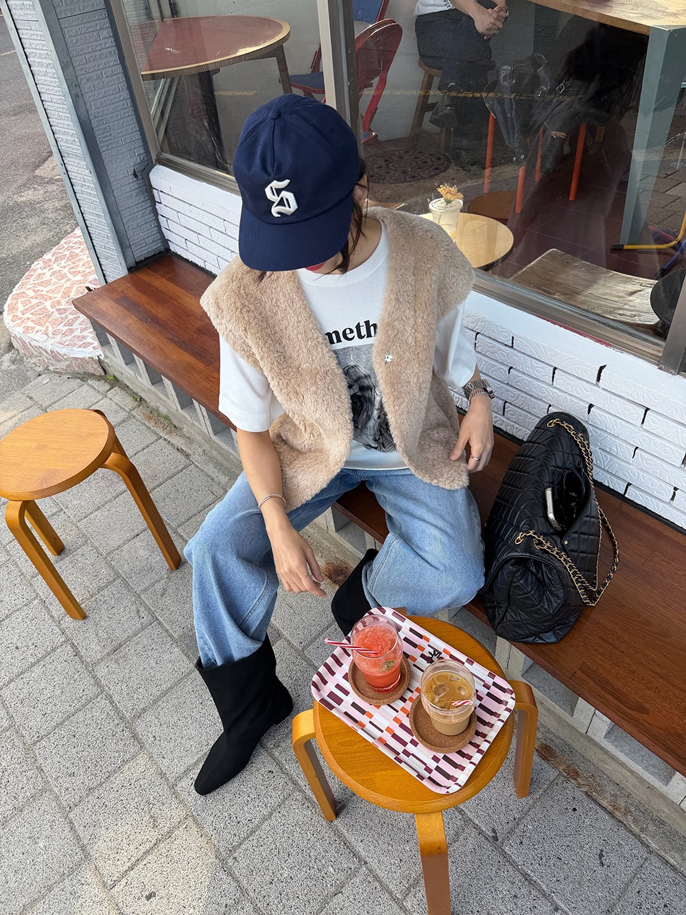 드랍 퍼 베스트 (2color)