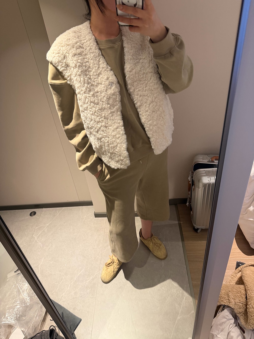 드랍 퍼 베스트 (2color)