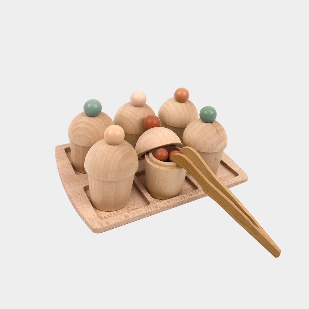 수 감각 인지 놀이 - 
컵 케이크 수 세기