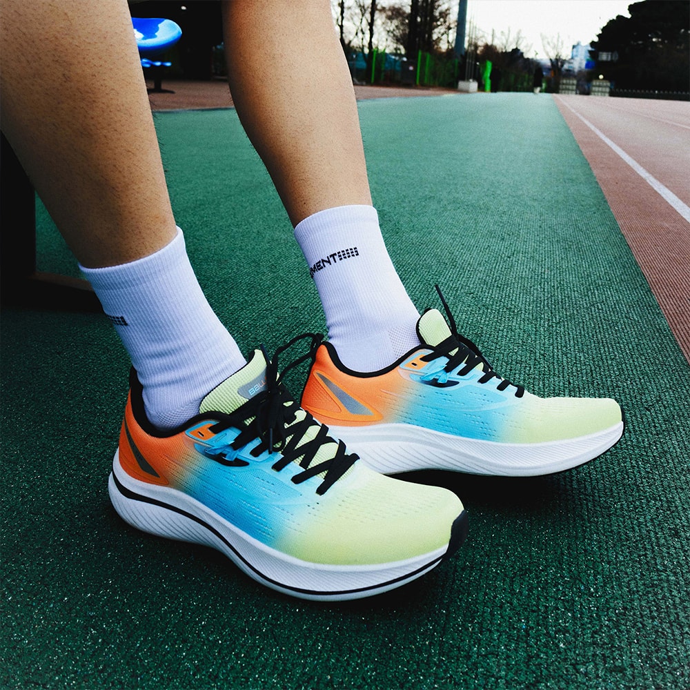 러닝 양말 Running Pro 미들 쿠션