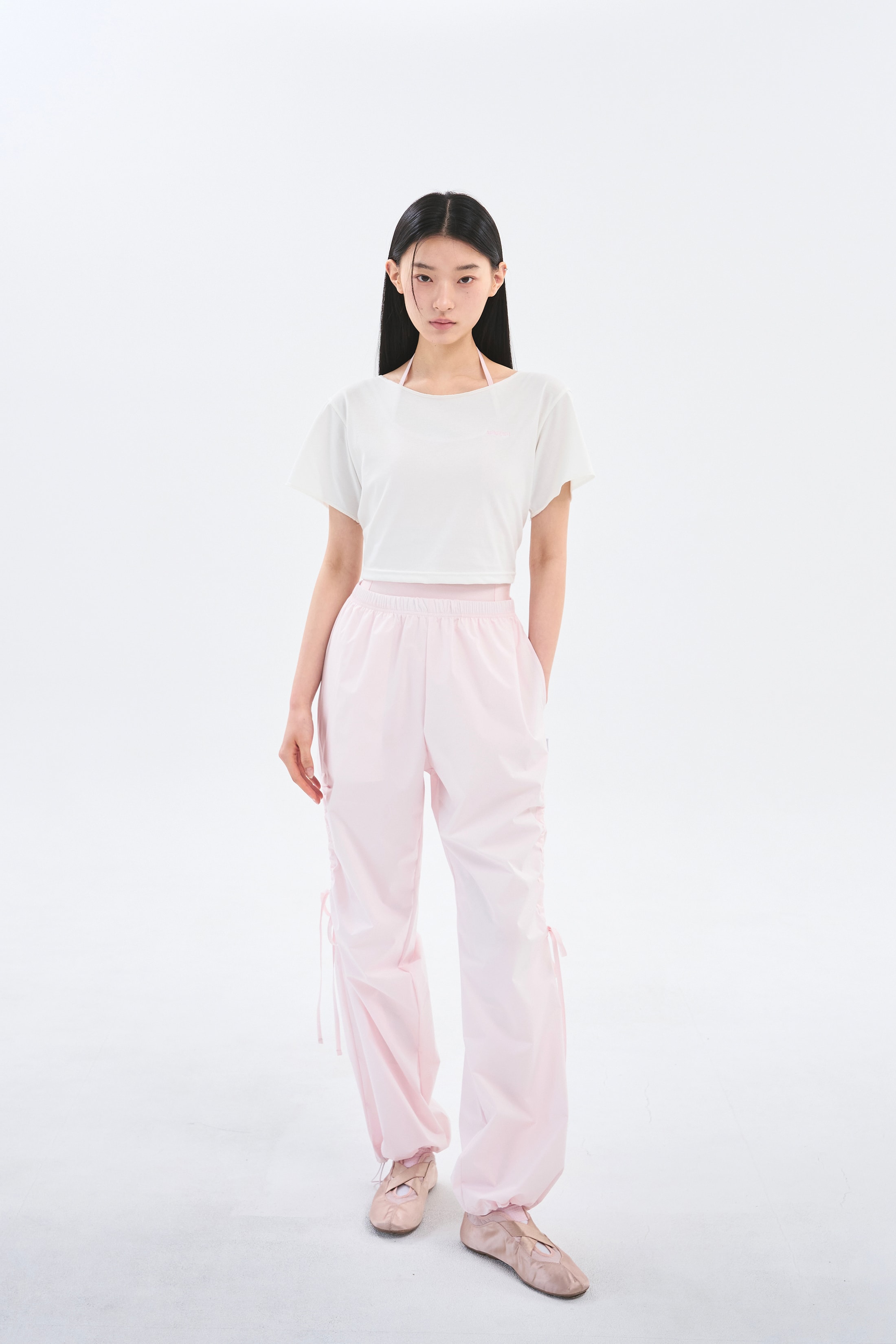 [4차 Reorder]Circle Back Crop Tee _ Off White