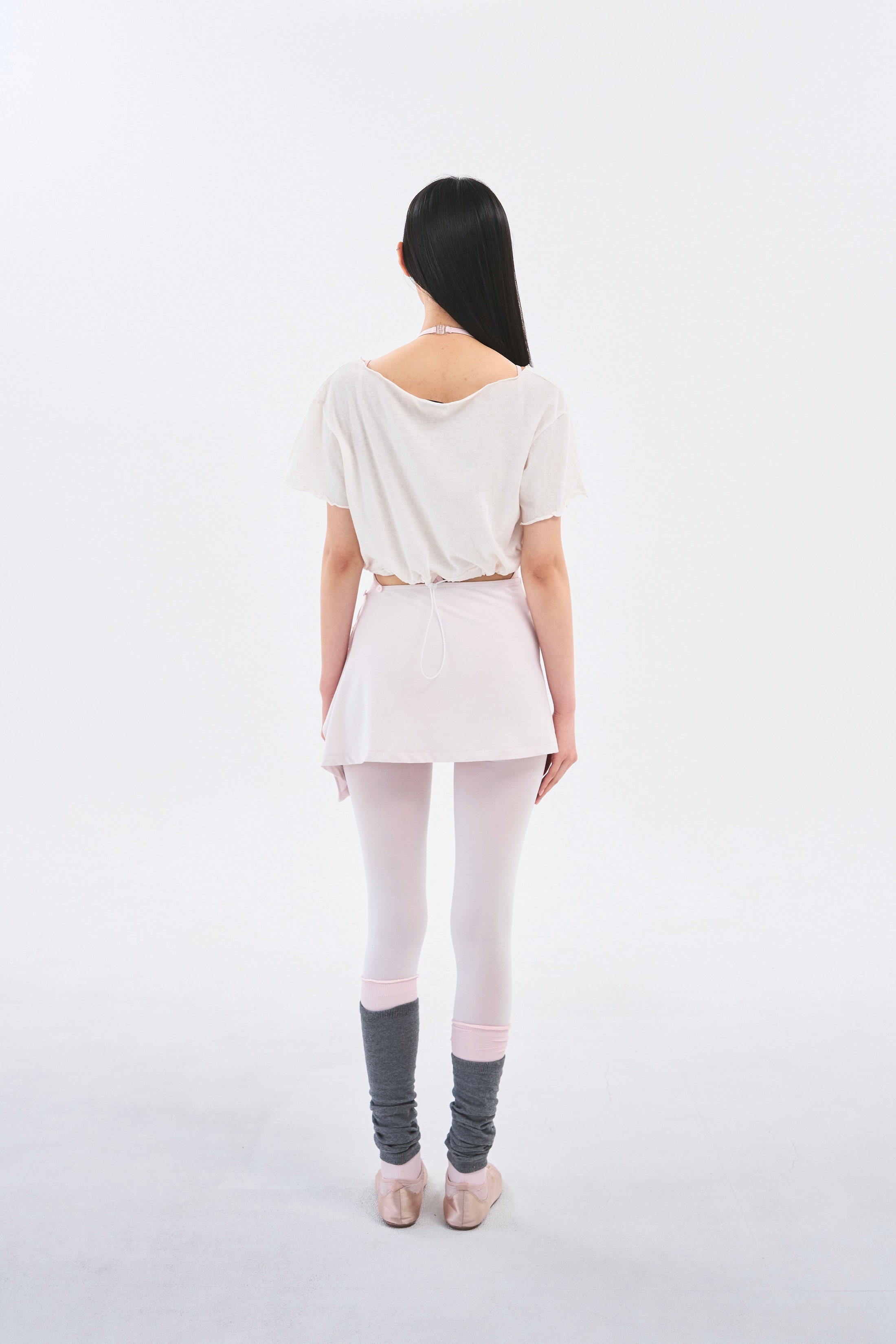 [3차 Reorder]Sparkling Crop Tee _ Vanilla Beige