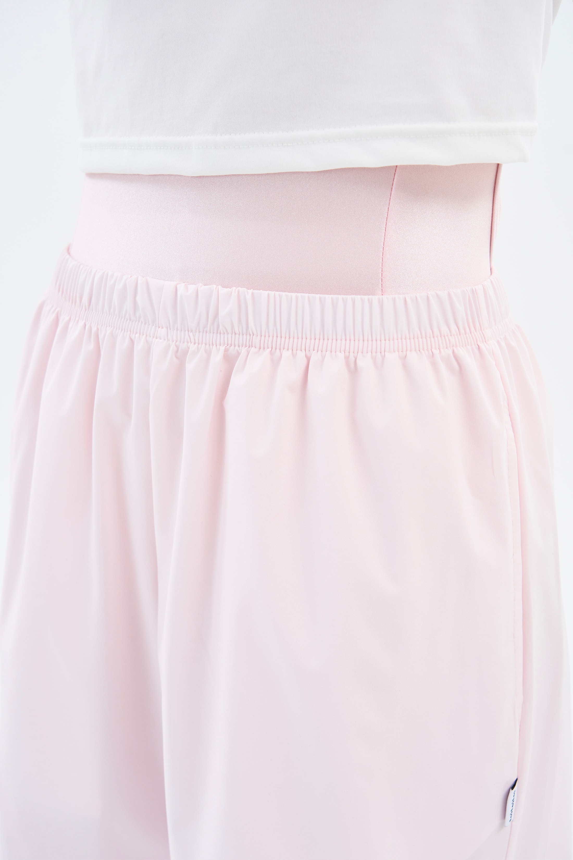 [Reorder]Bow Warm-up Pants _ Light Pink
