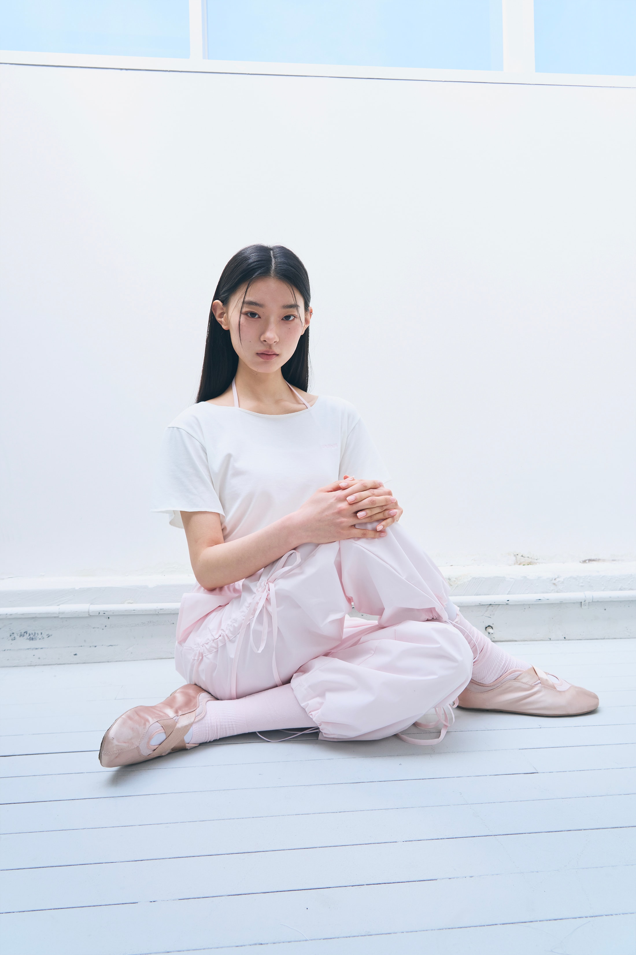 [4차 Reorder]Circle Back Crop Tee _ Off White