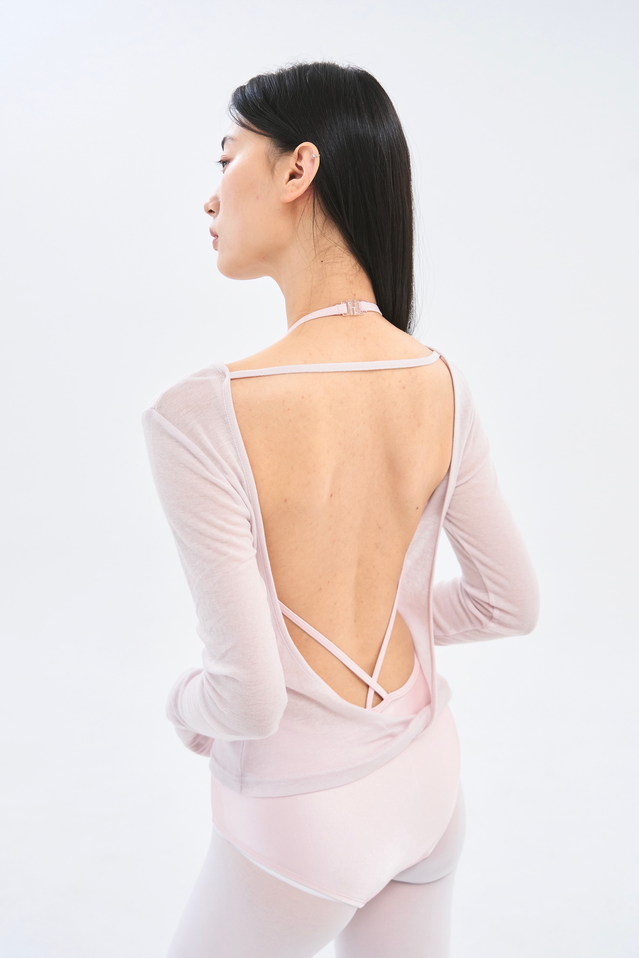 [3차 Reorder|9월4째주 순차예약발송]Twist Back Tee _ Soft Pink