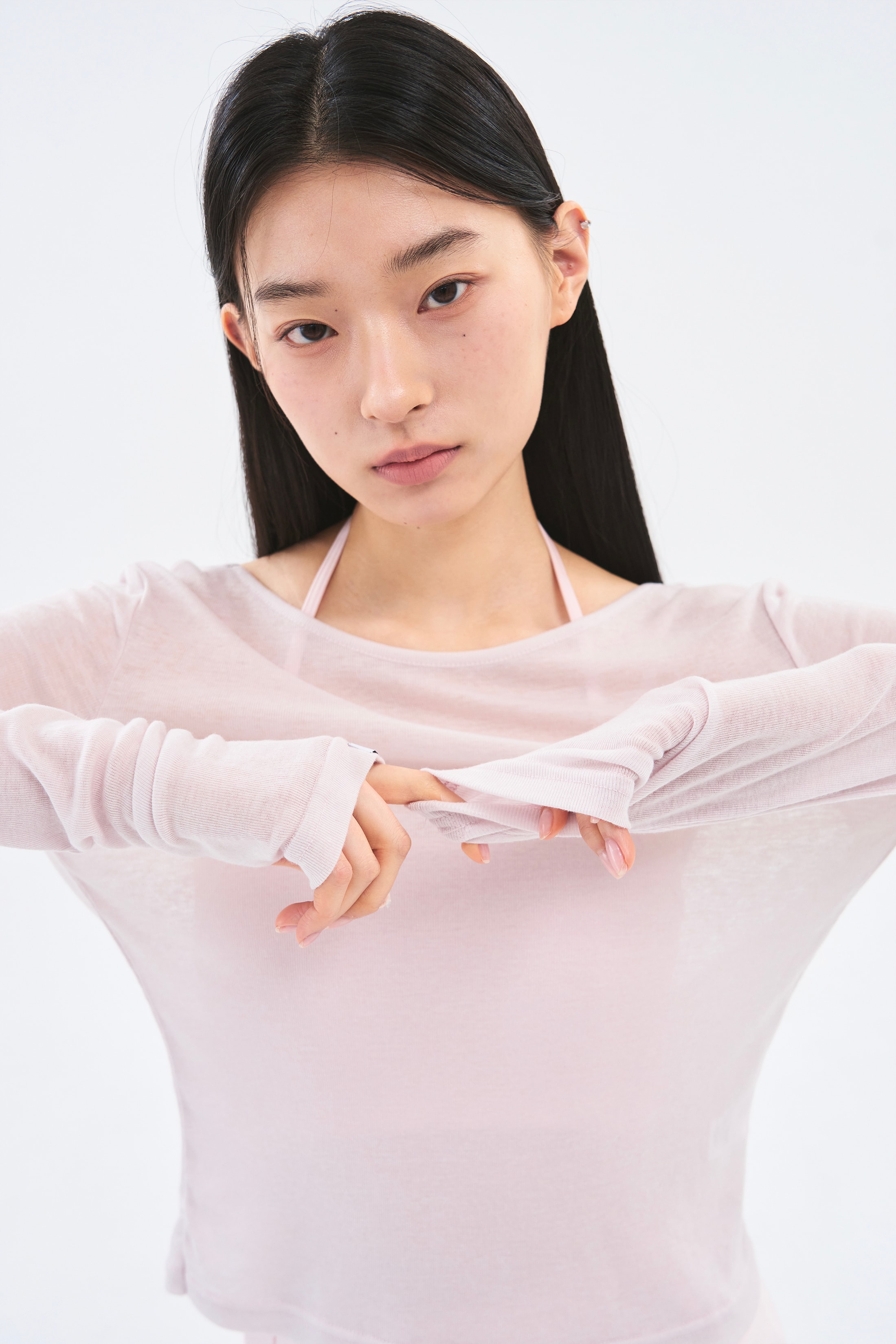 [3차 Reorder|9월4째주 순차예약발송]Twist Back Tee _ Soft Pink