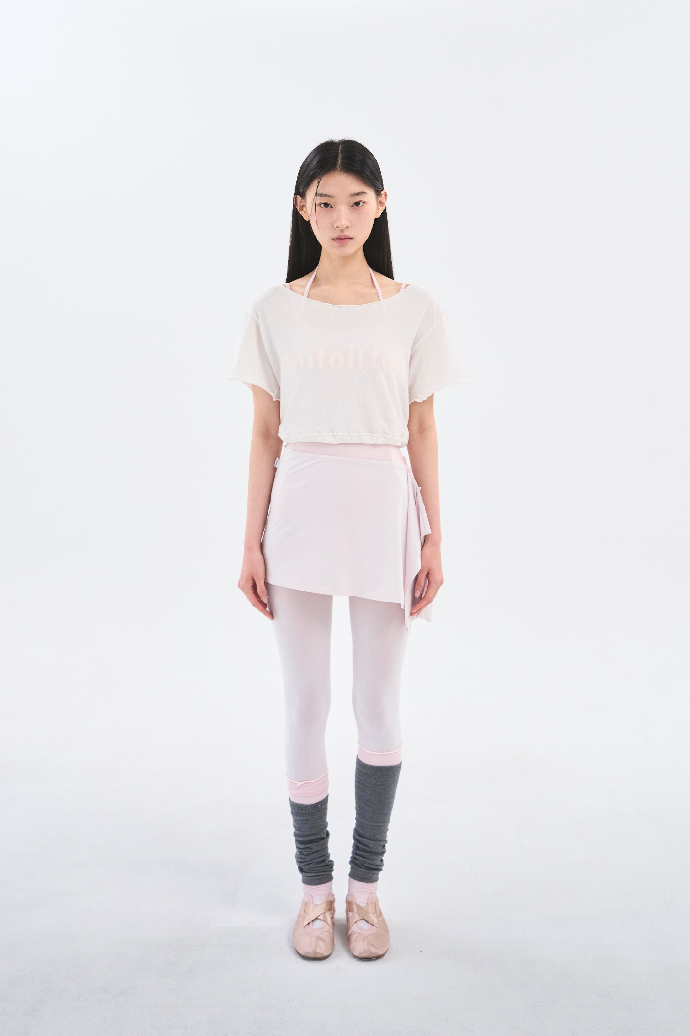 [3차 Reorder]Sparkling Crop Tee _ Vanilla Beige