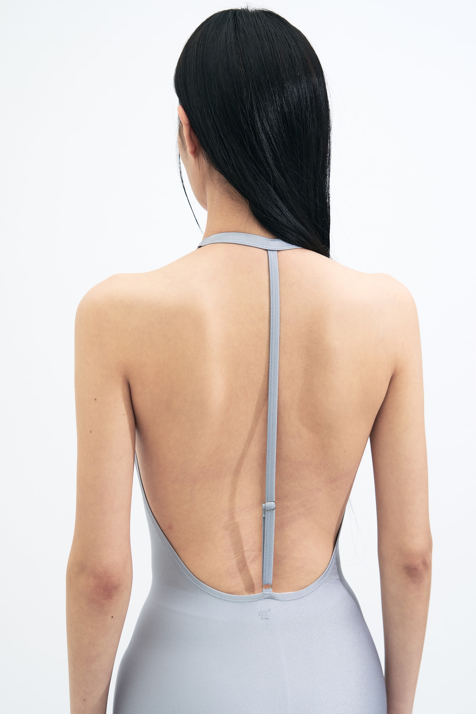Backbone Leotard _SILVER