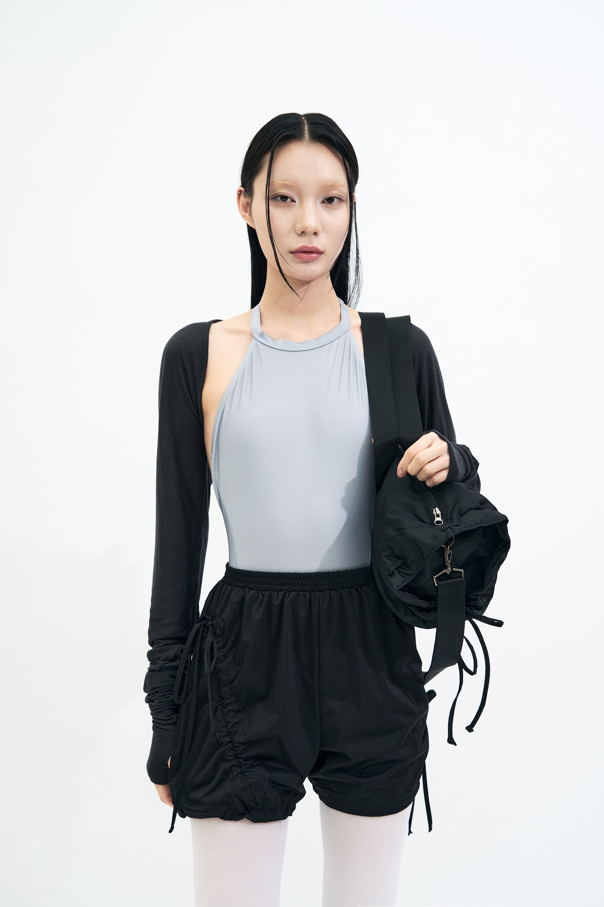 [3차 Reorder]Bow Warm-up Shorts _ BLACK