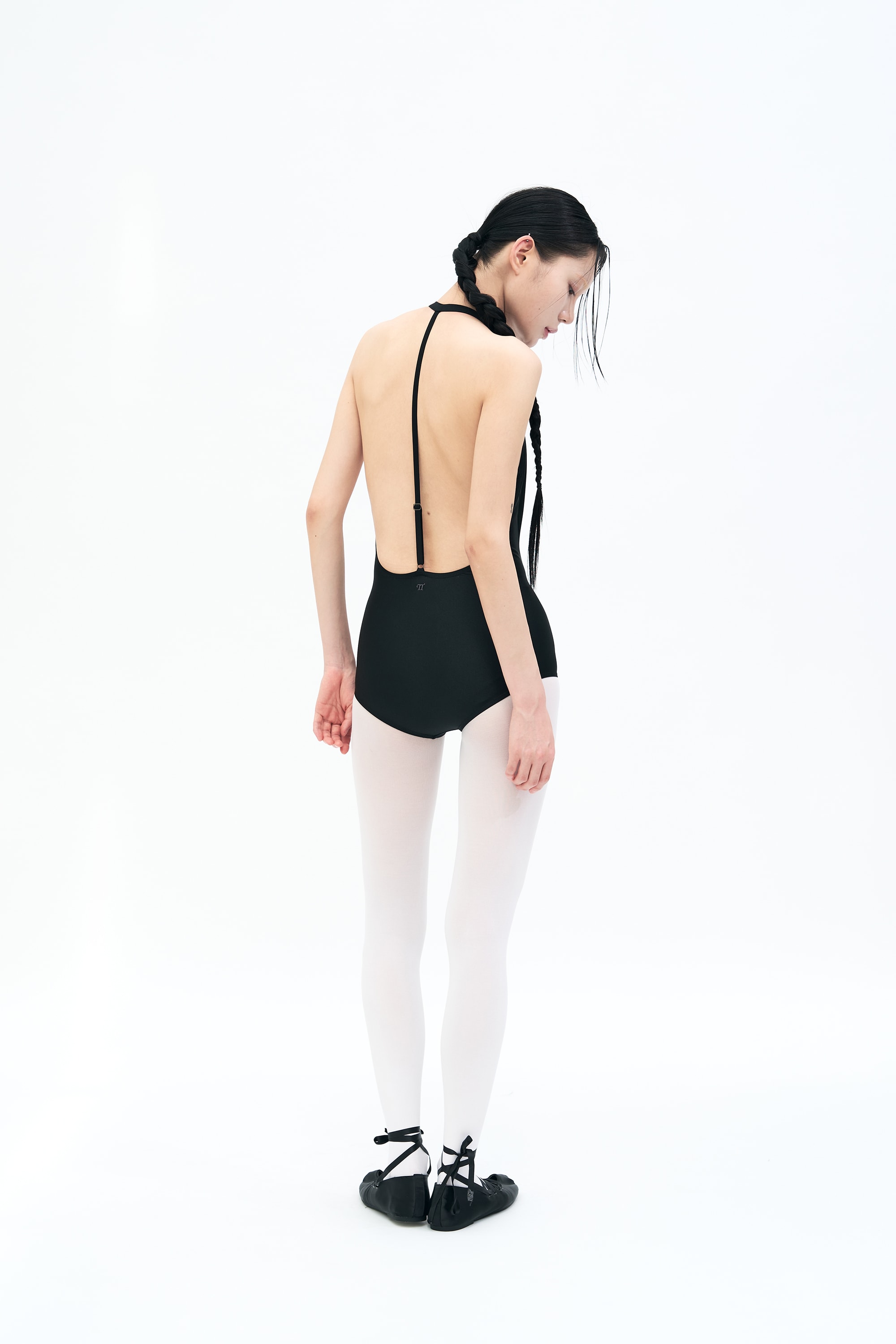 Backbone Leotard _ BLACK