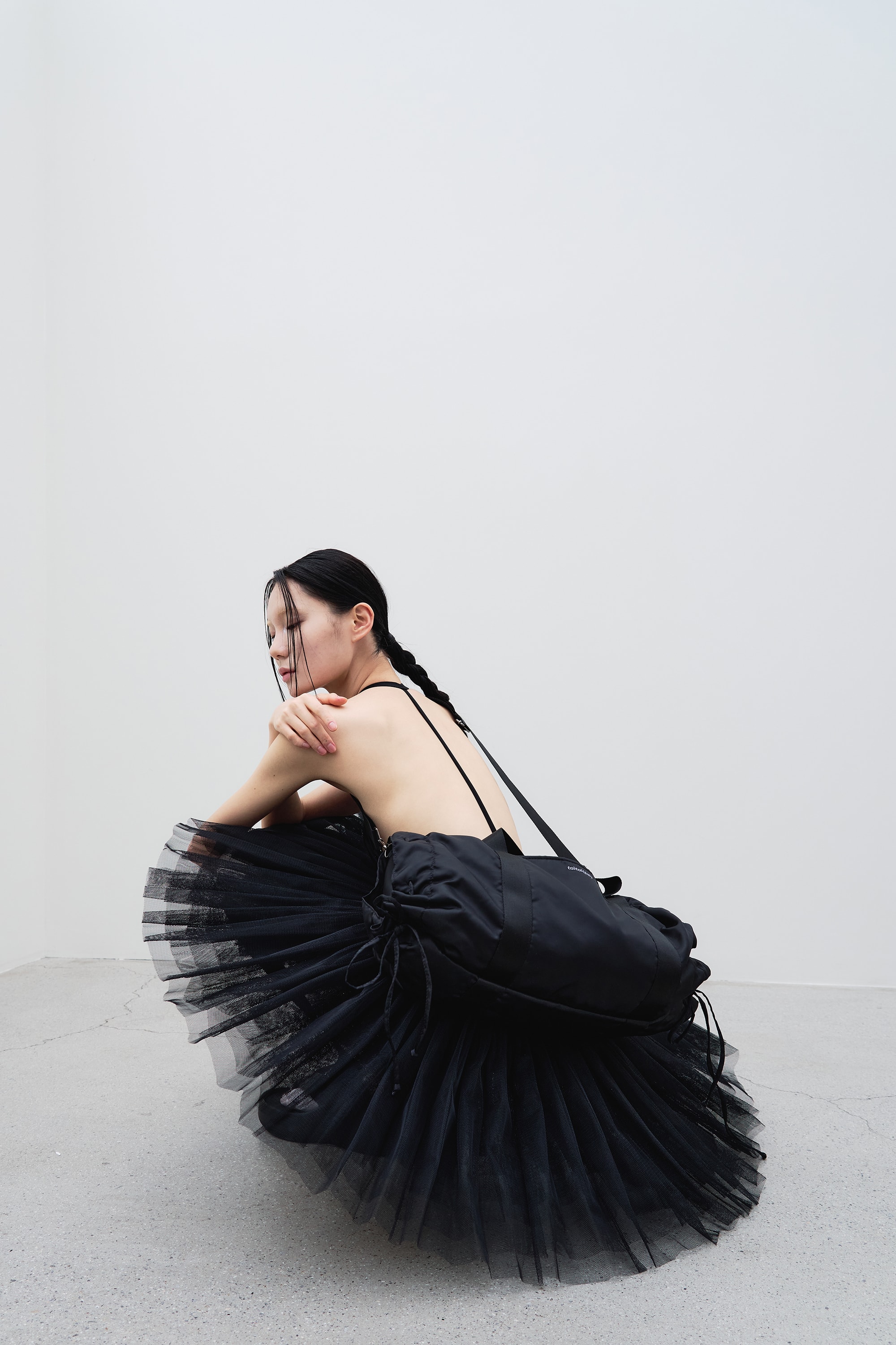 Backbone Leotard _ BLACK