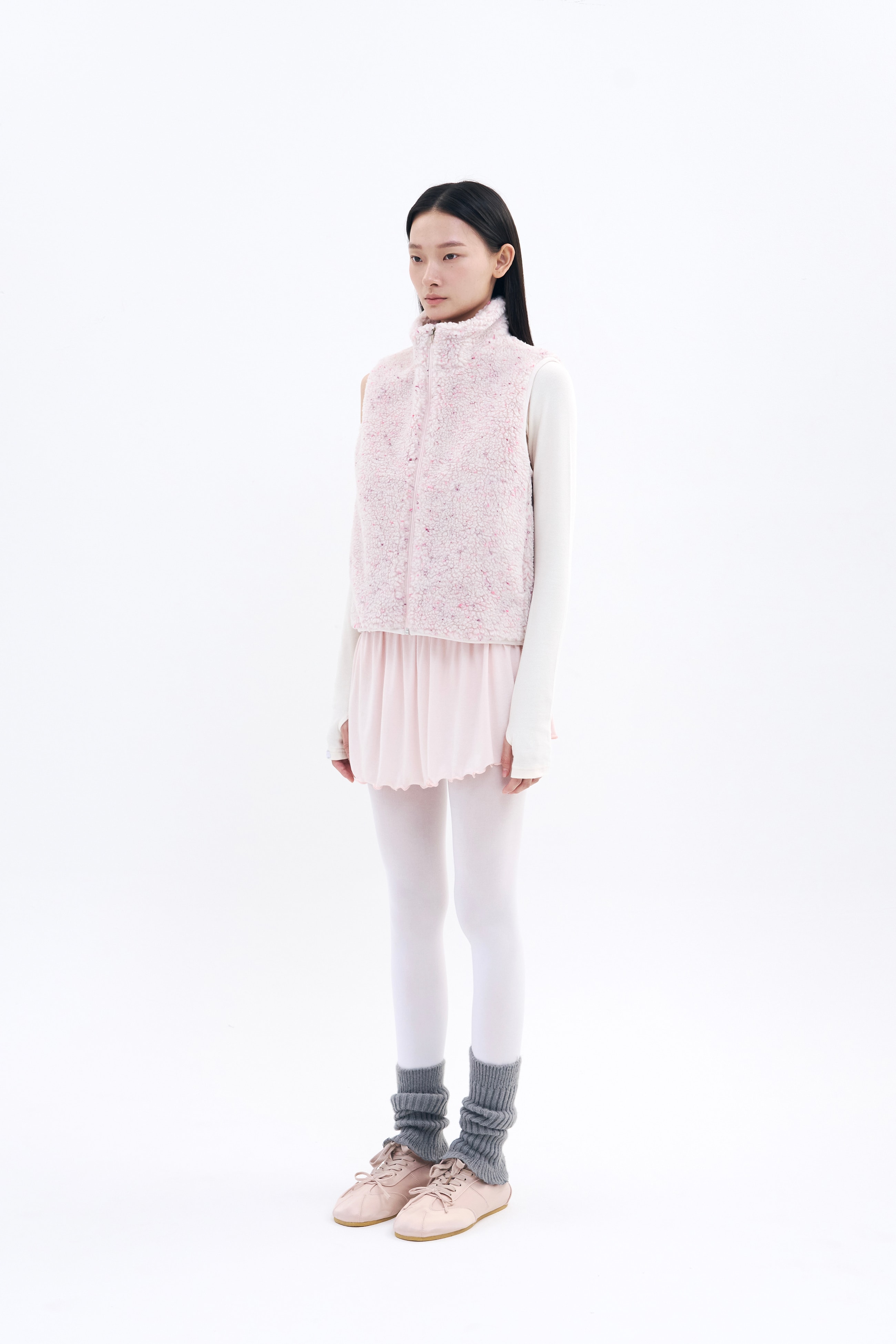 Cloud Nepp Vest _ Cotton Candy Pink