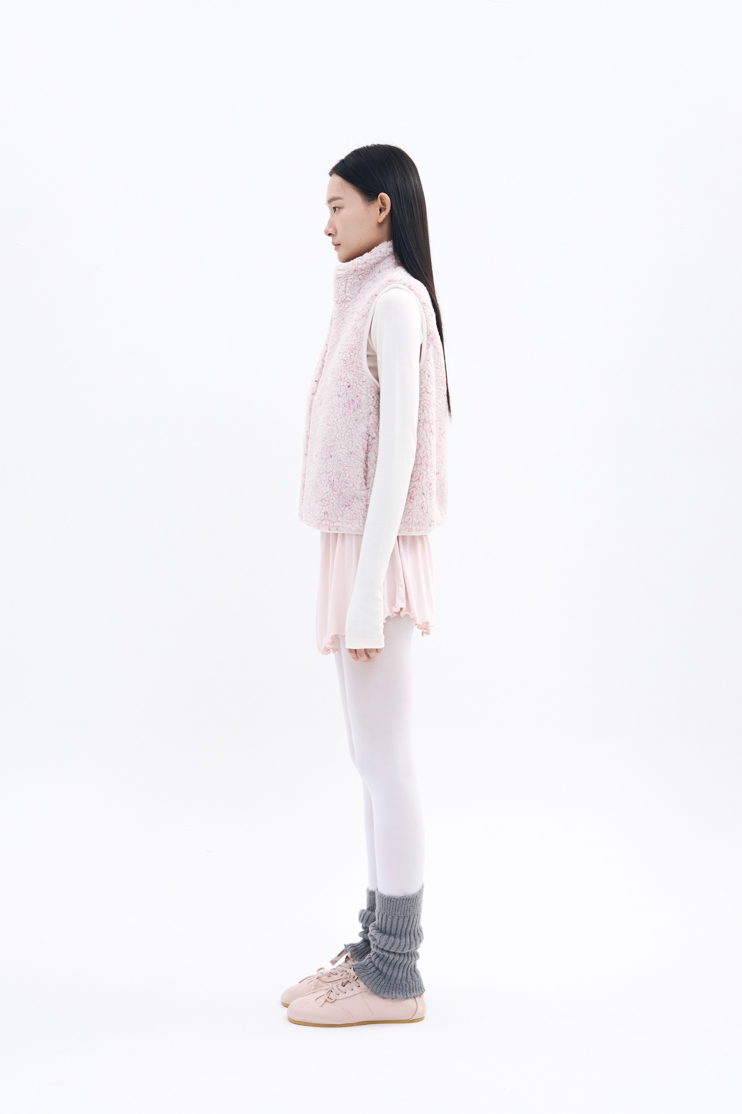 Cloud Nepp Vest _ Cotton Candy Pink