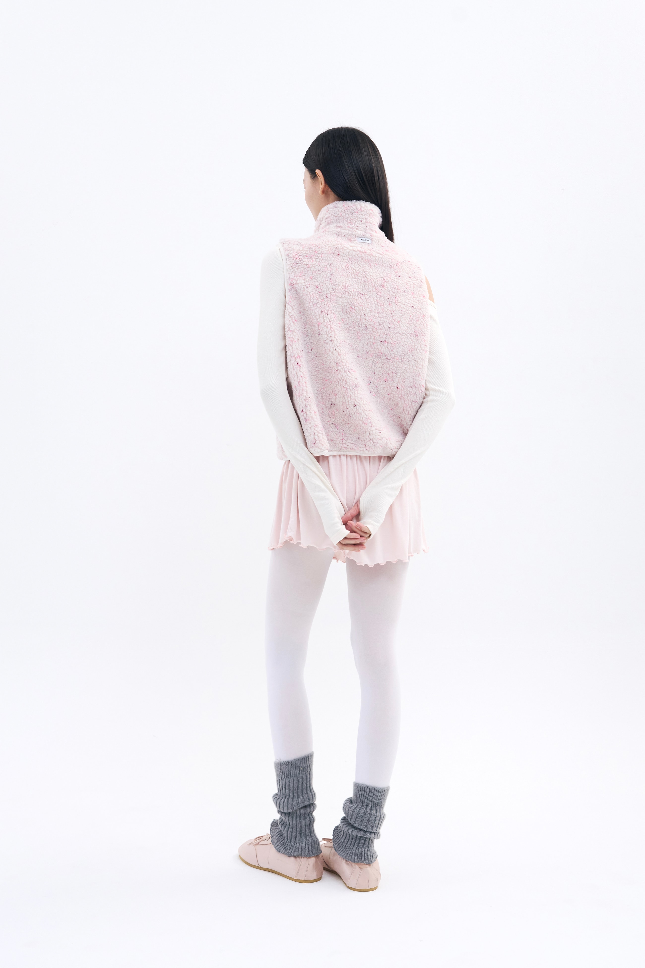 Cloud Nepp Vest _ Cotton Candy Pink