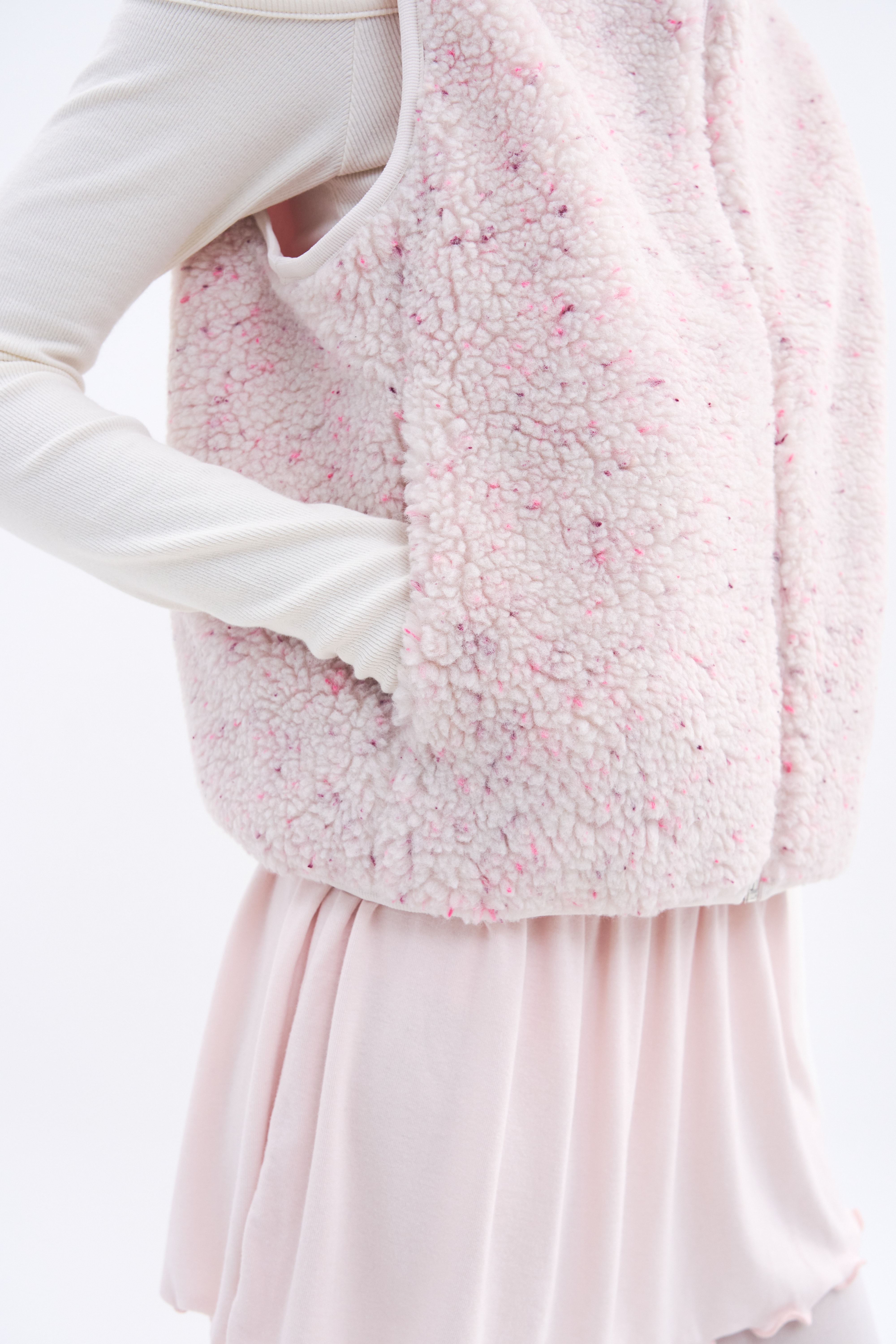 Cloud Nepp Vest _ Cotton Candy Pink