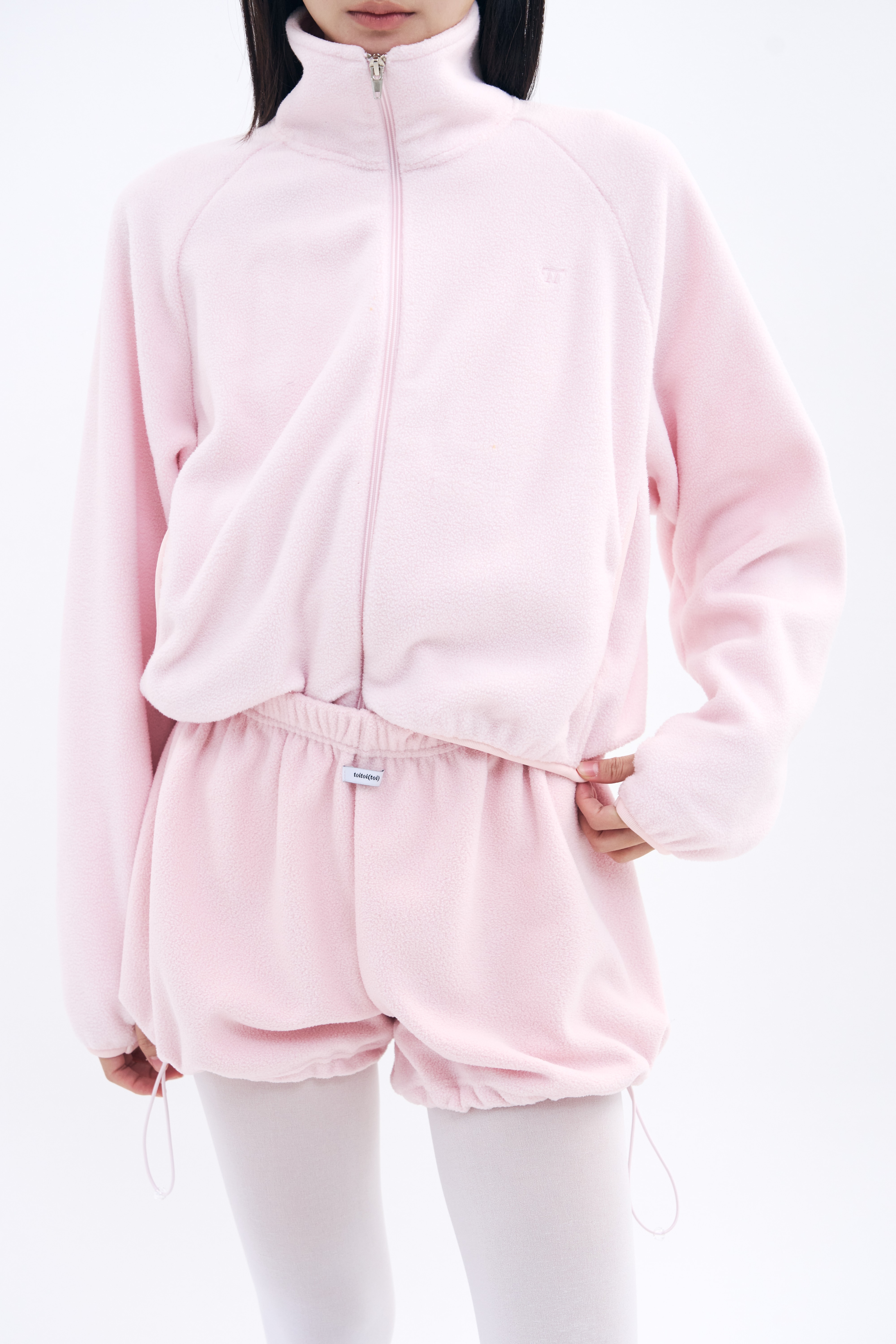[19차 Reorder|10월 2주차 순차예약발송] Fleece Puff shorts _ Powder Pink