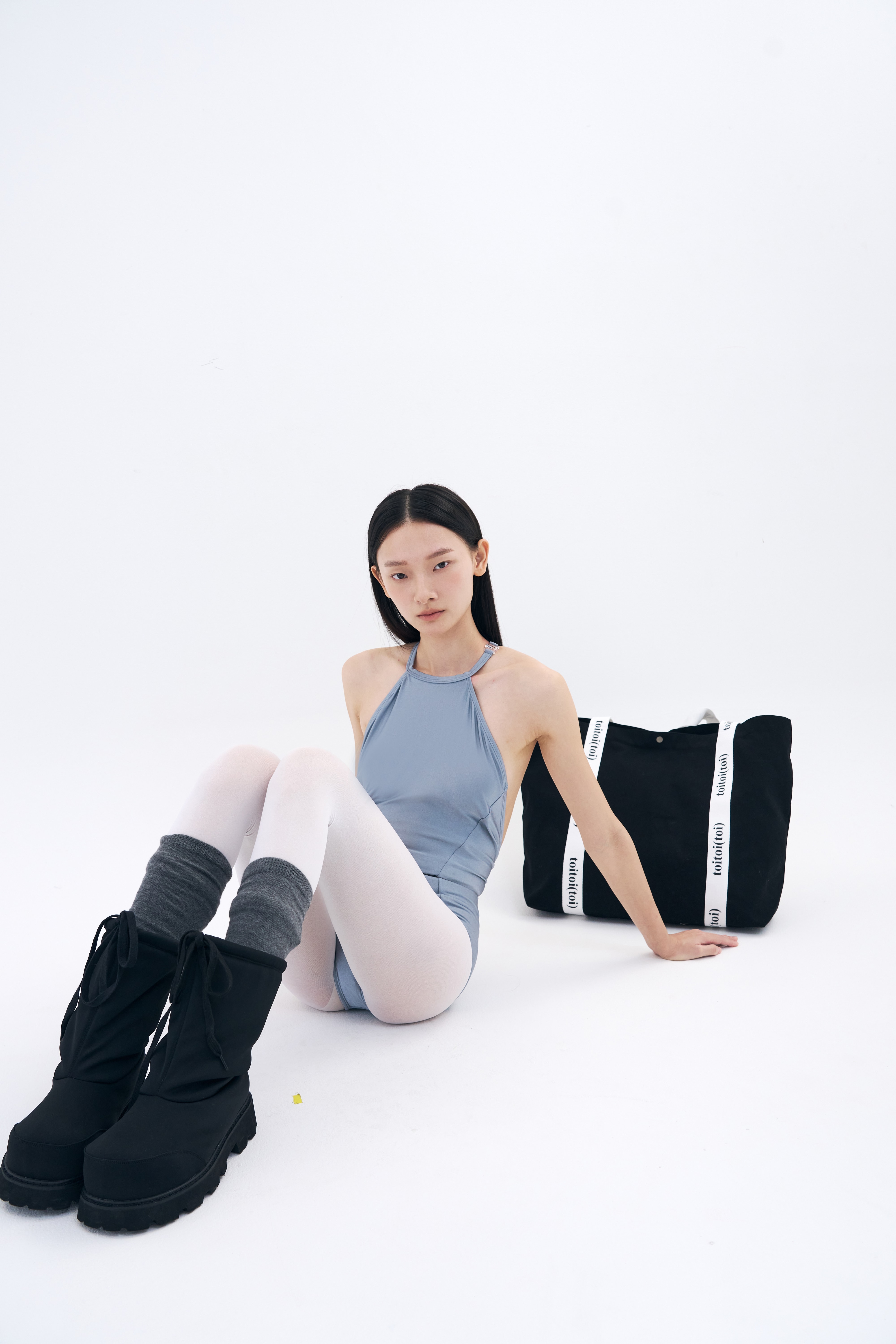 New Backbone Leotard _ Teal Silver